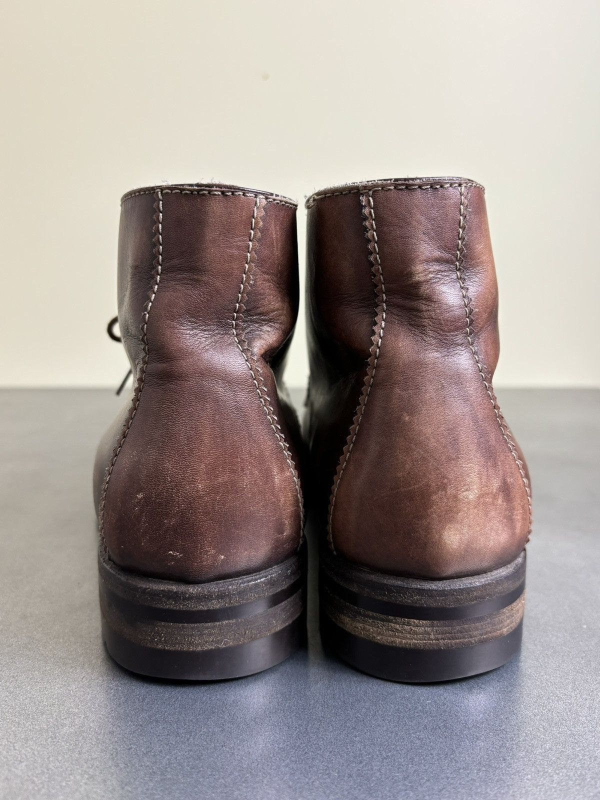 Brioni × Designer Brioni Boots 41 Brogues Chelsea Dress Leather Moc Paraboot Size US 8.5 / EU 41-42 - 6 Thumbnail