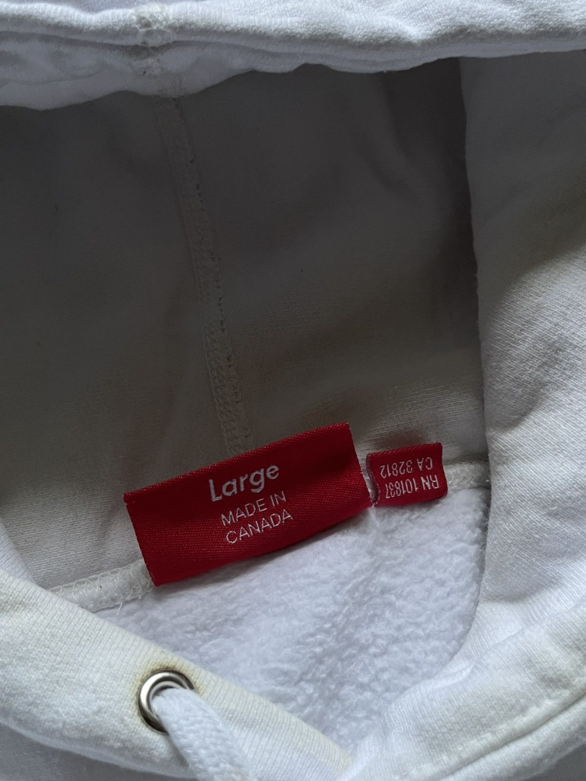 Supreme Supreme Skateboard Hoodie Men‘s White Size L Size US L / EU 52-54 / 3 - 5 Thumbnail