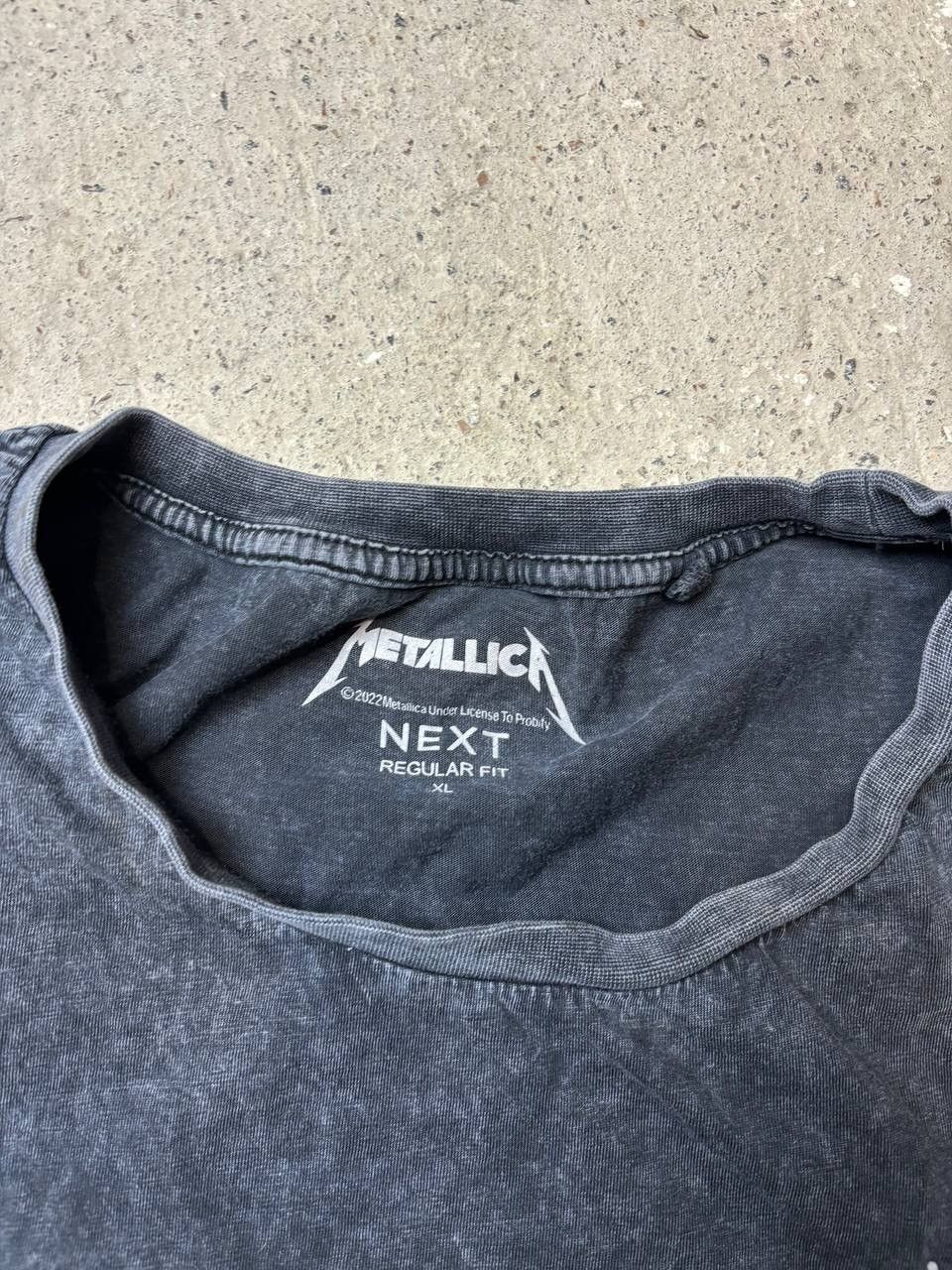 Band Tees × Metallica Metallica Next Pushead Skull Flame Logo Button Up Shirt Size US XL / EU 56 / 4 - 3 Thumbnail