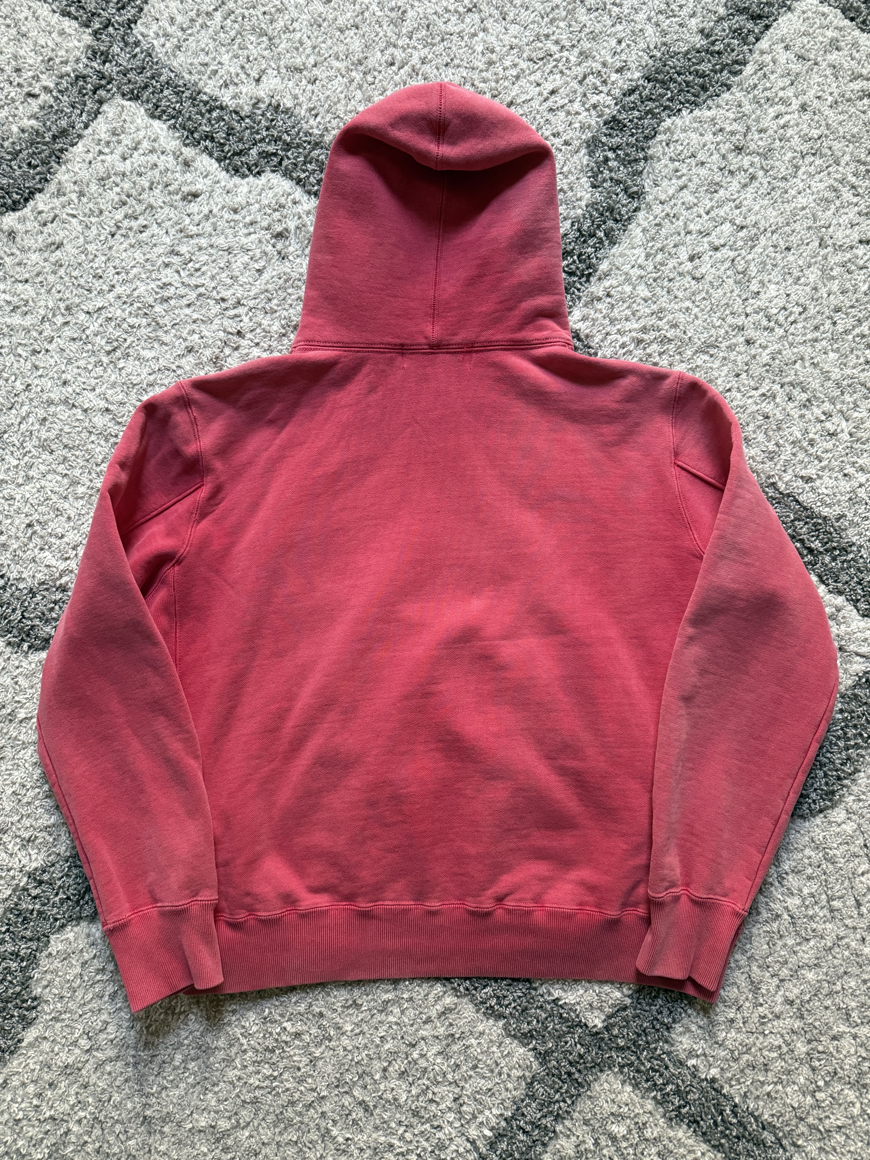 Japanese Brand × Remi Relief × Vintage Remi Relief Vintage Processed Hoodie Faded Red Size US S / EU 44-46 / 1 - 13 Thumbnail