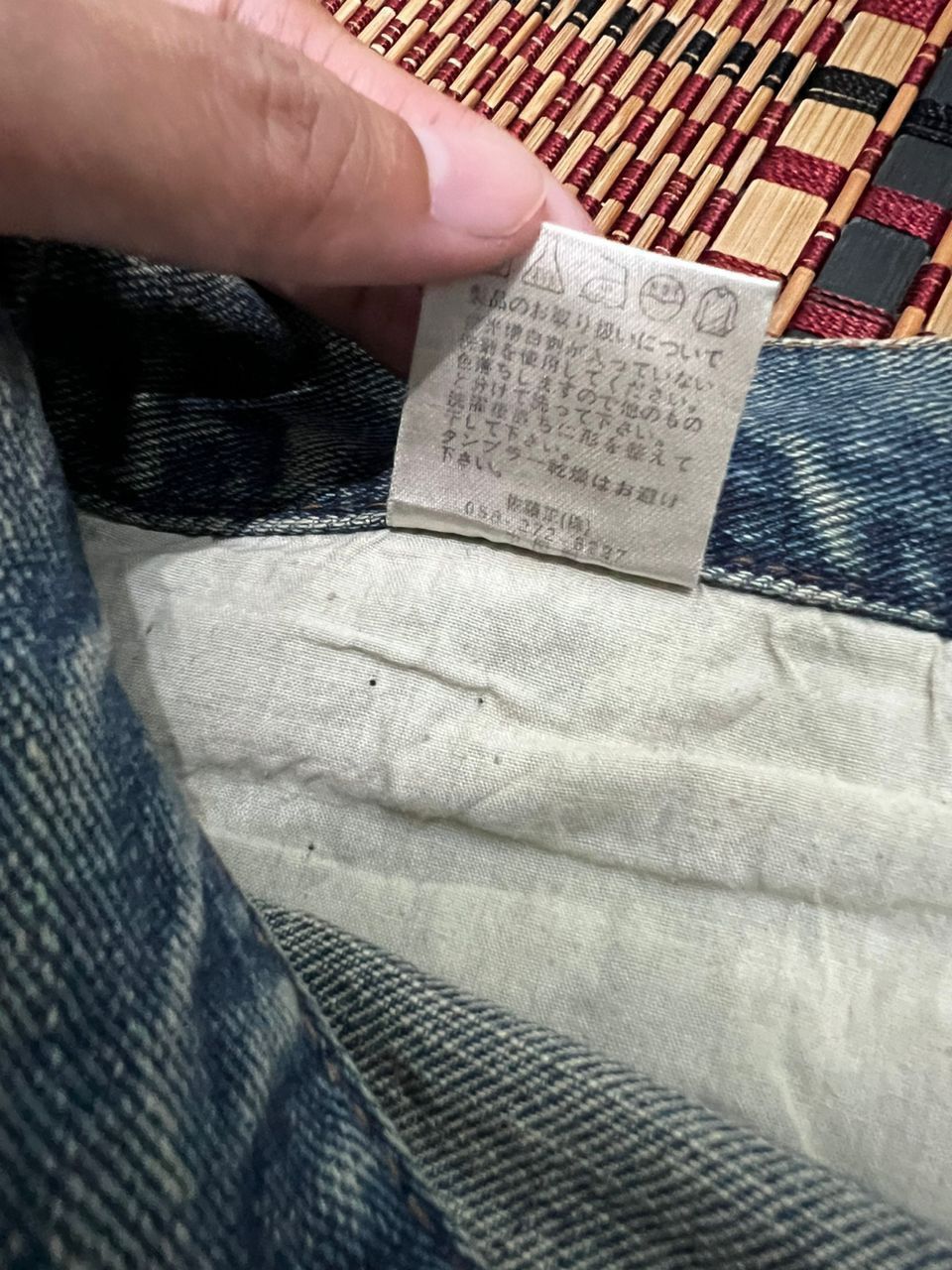 Japanese Brand Japanese Brand Nylaus Art Denim Jeans Size US 34 / EU 50 - 8 Thumbnail