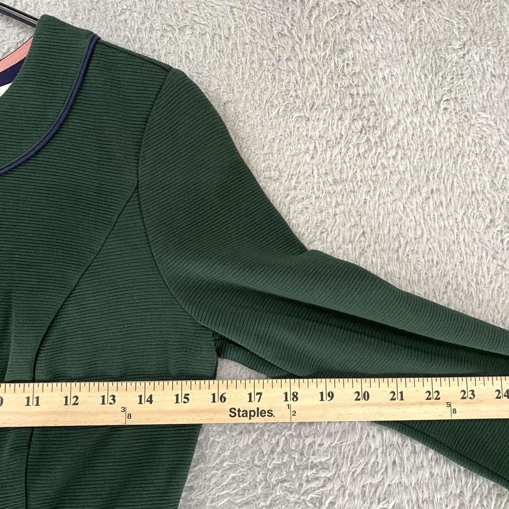Boden Boden Mia Dress Womens 6 Petite Ottoman Green Sheath Corporate Career Work Dress Size M / US 6-8 / IT 42-44 - 5 Thumbnail