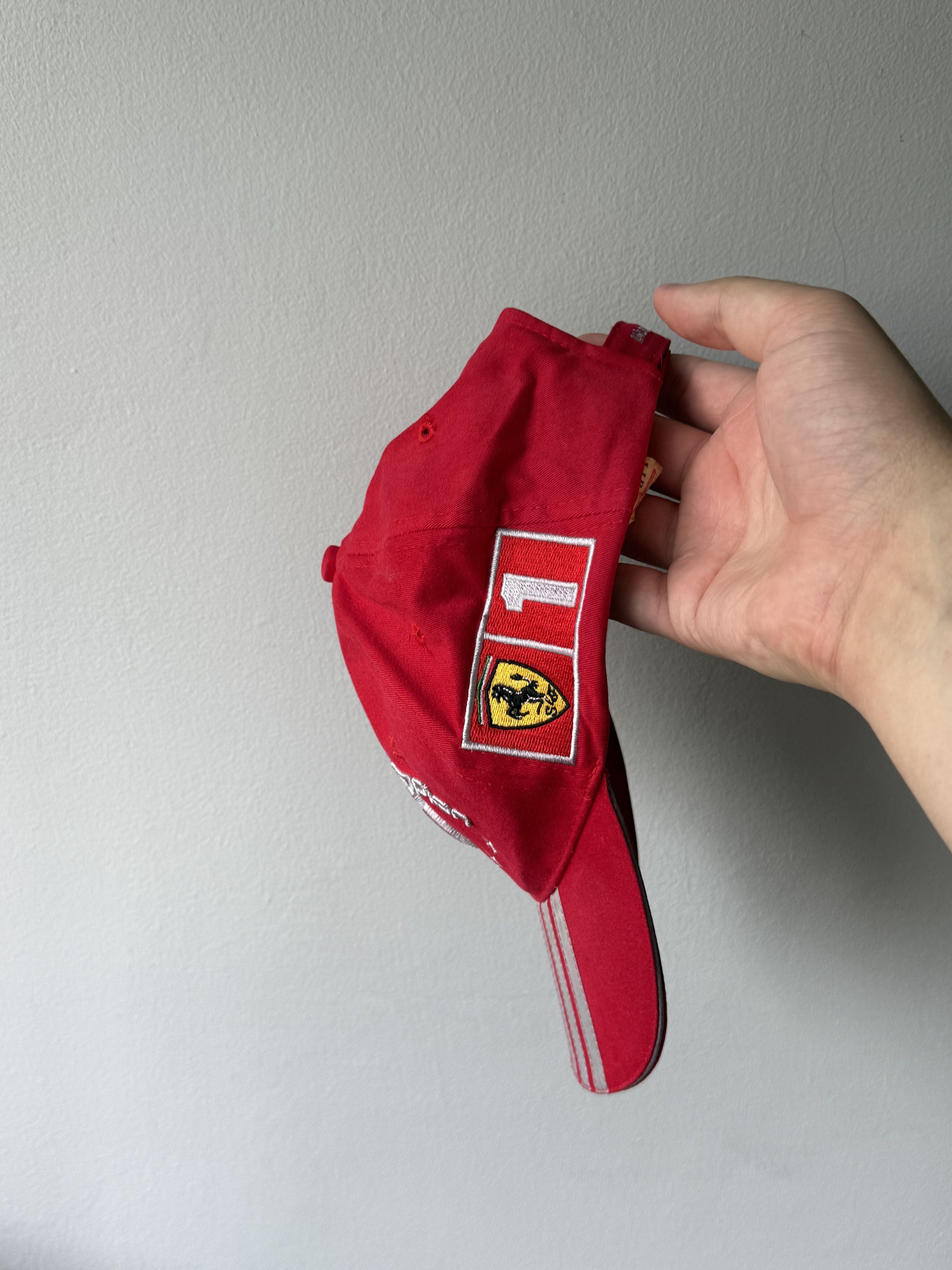 Formula 1 Vtg Michael Schumacher Ferrari F1 World Champion Racing Cap Size ONE SIZE - 3 Thumbnail