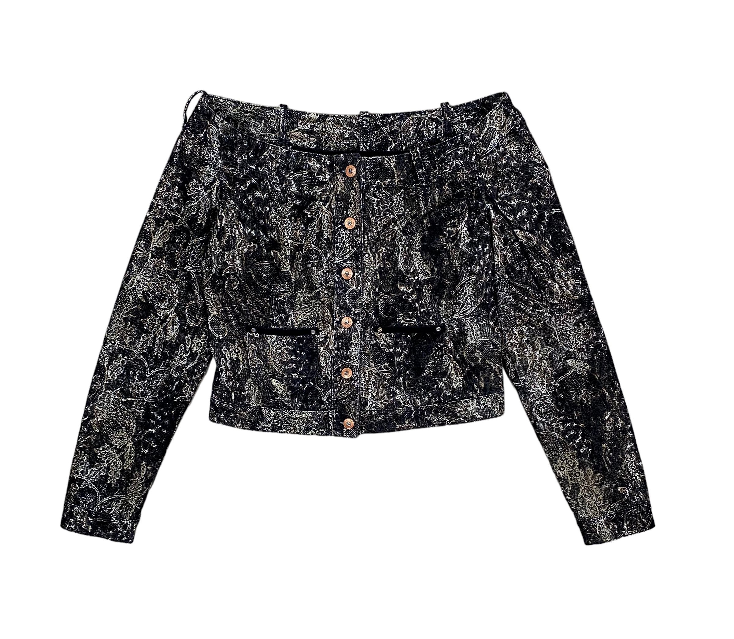 Vintage × Voyage Voyage Passion Vintage Jacket decorated velvet pants style Size L / US 10 / IT 46 - 18 Thumbnail