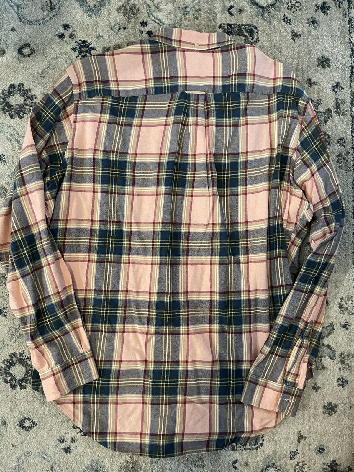 Polo Ralph Lauren × Vintage Patch Pocket Flannel Sport Shirt Size US XL / EU 56 / 4 - 6 Thumbnail