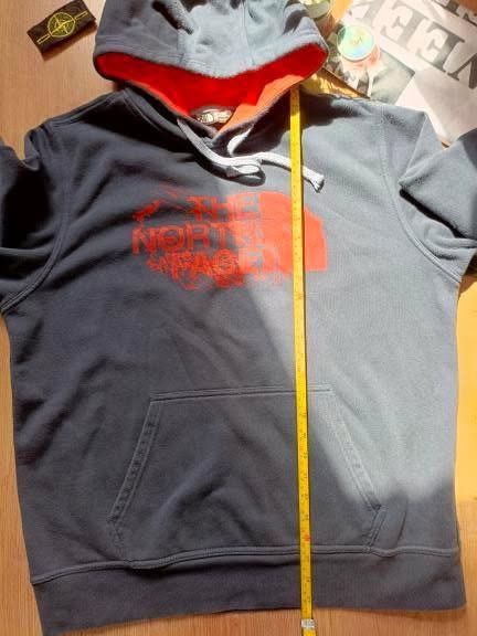 The North Face The North Face men's size L blue hoodie with orange logo Size US L / EU 52-54 / 3 - 10 Thumbnail