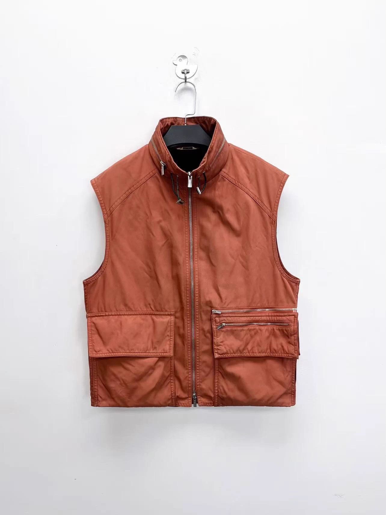 Hermes Hermes rust tech workwear decon unisex vest 52 Size US L / EU 52-54 / 3 - 1 Thumbnail