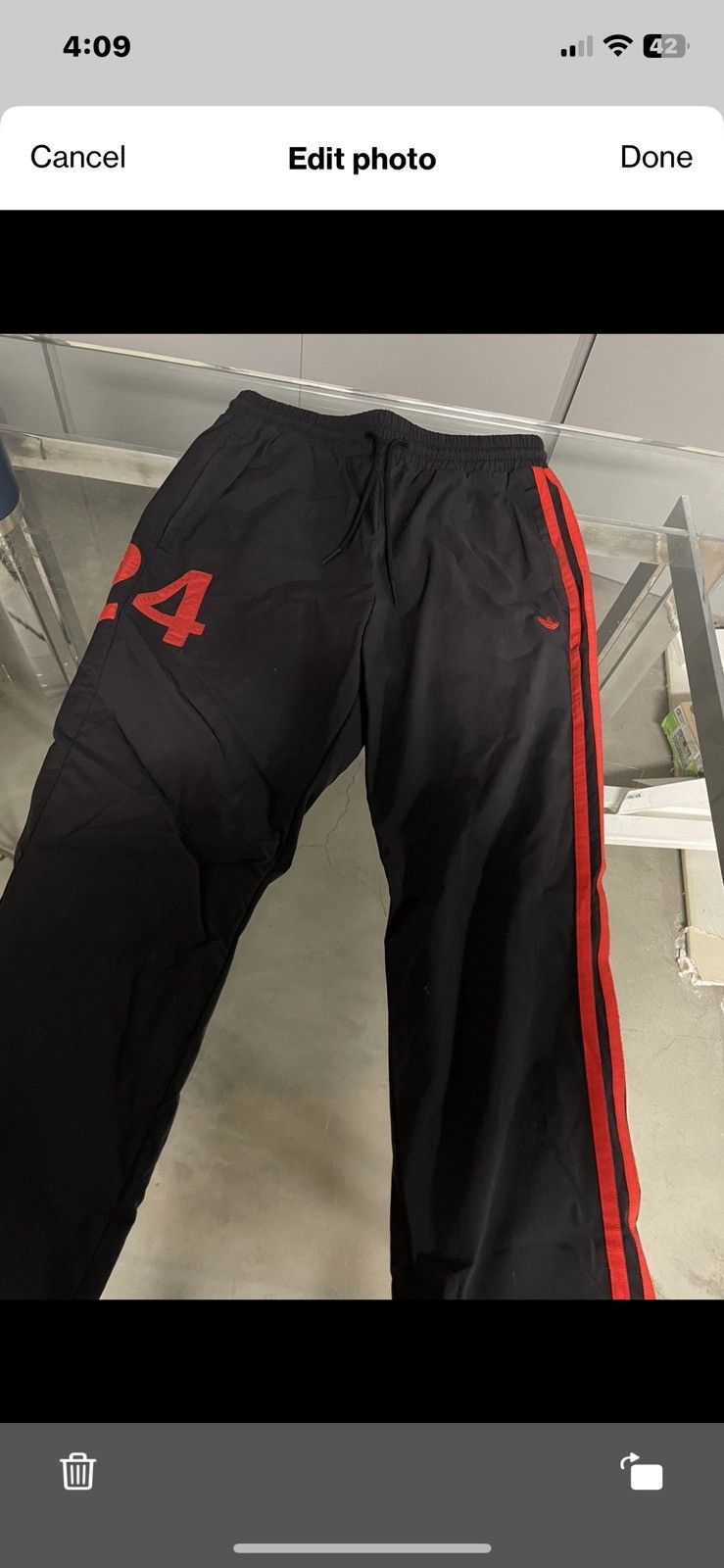 424 × Adidas Adidas x 424 Track Pants Size US 32 / EU 48 - 2 Thumbnail