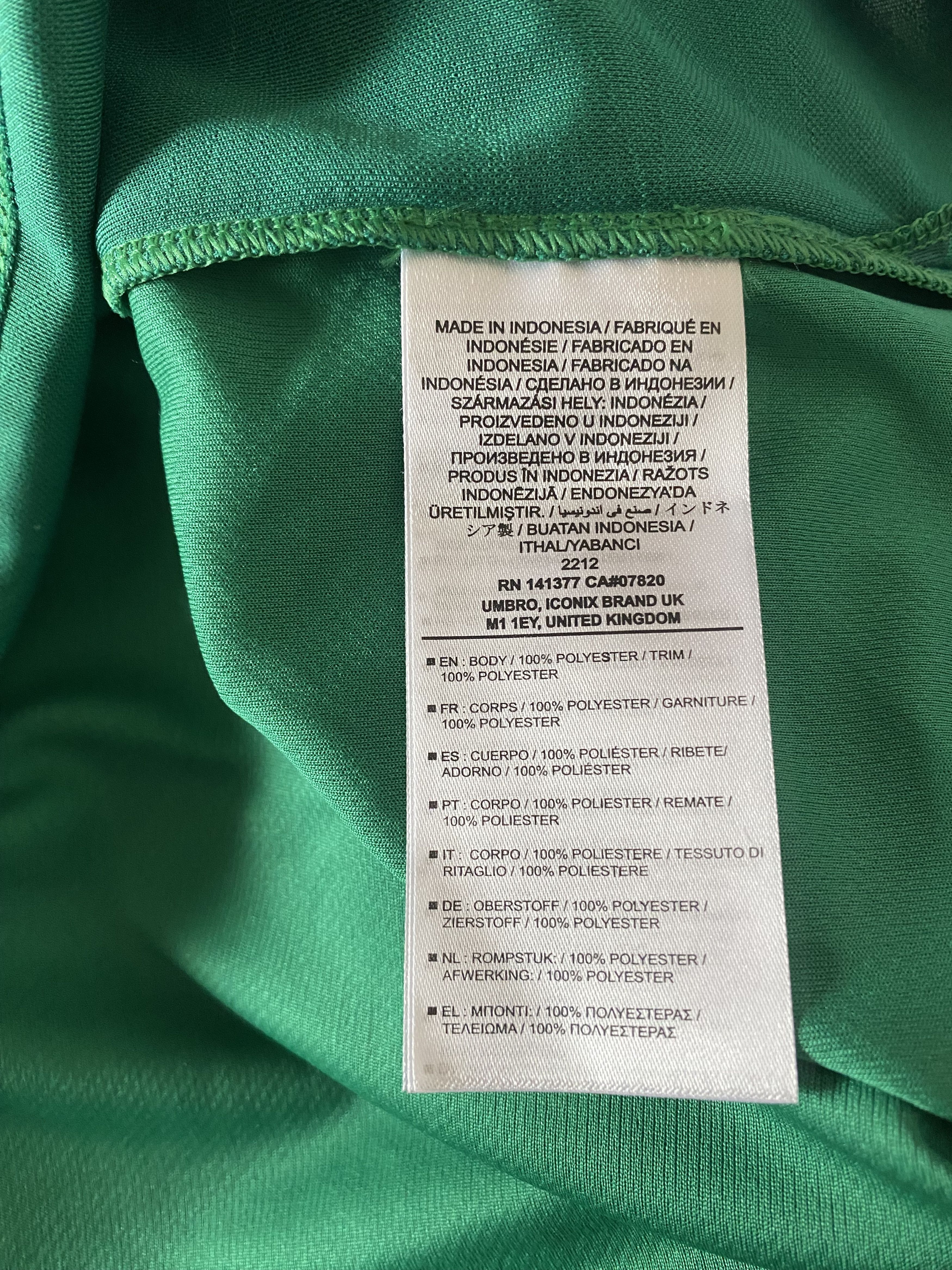 Umbro IRELAND - 2022 - 2023 - M/L - Umbro - NEW with tags - UNIQUE Size US M / EU 48-50 / 2 - 8 Thumbnail