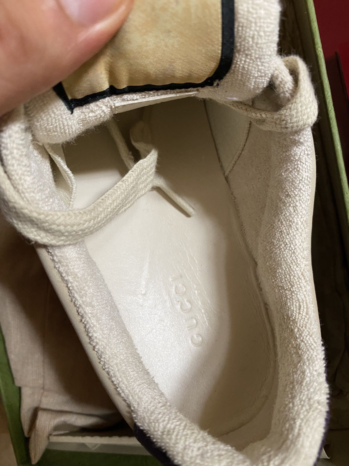 Gucci 🔥 GUCCI 🔥 Baskets Screener à motif GG pour femme Size US 7 / IT 37 - 11 Thumbnail