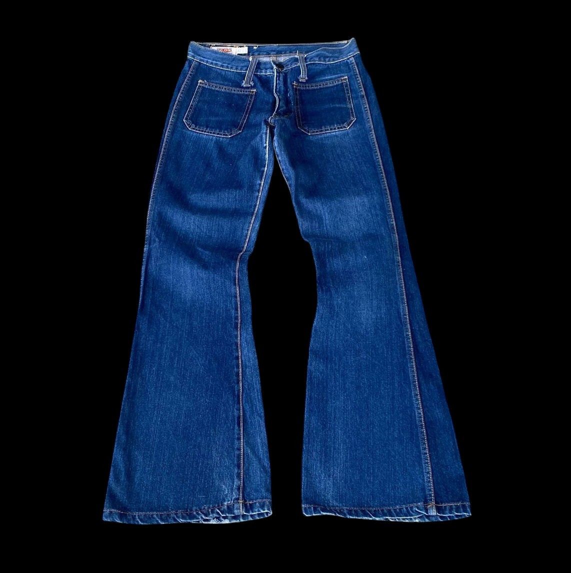 Big John FLARED W29X29.5" VINTAGE BIGJOHN BUSHPANT BOOTCUT ZIP TALON Size US 29 - 15 Thumbnail