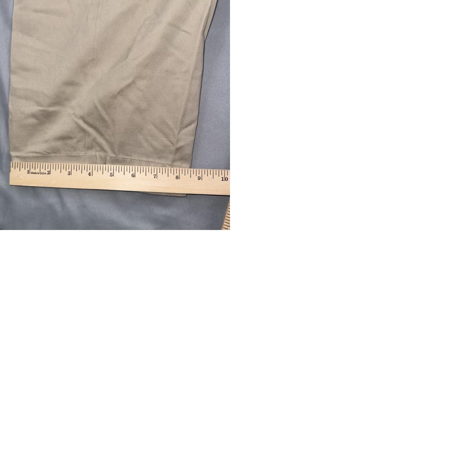 Polo Ralph Lauren Polo Ralph Lauren Andrew Pants Mens 40x36 Beige Pleated Cargo Chino Classic Fit Size US L / EU 52-54 / 3 - 9 Thumbnail