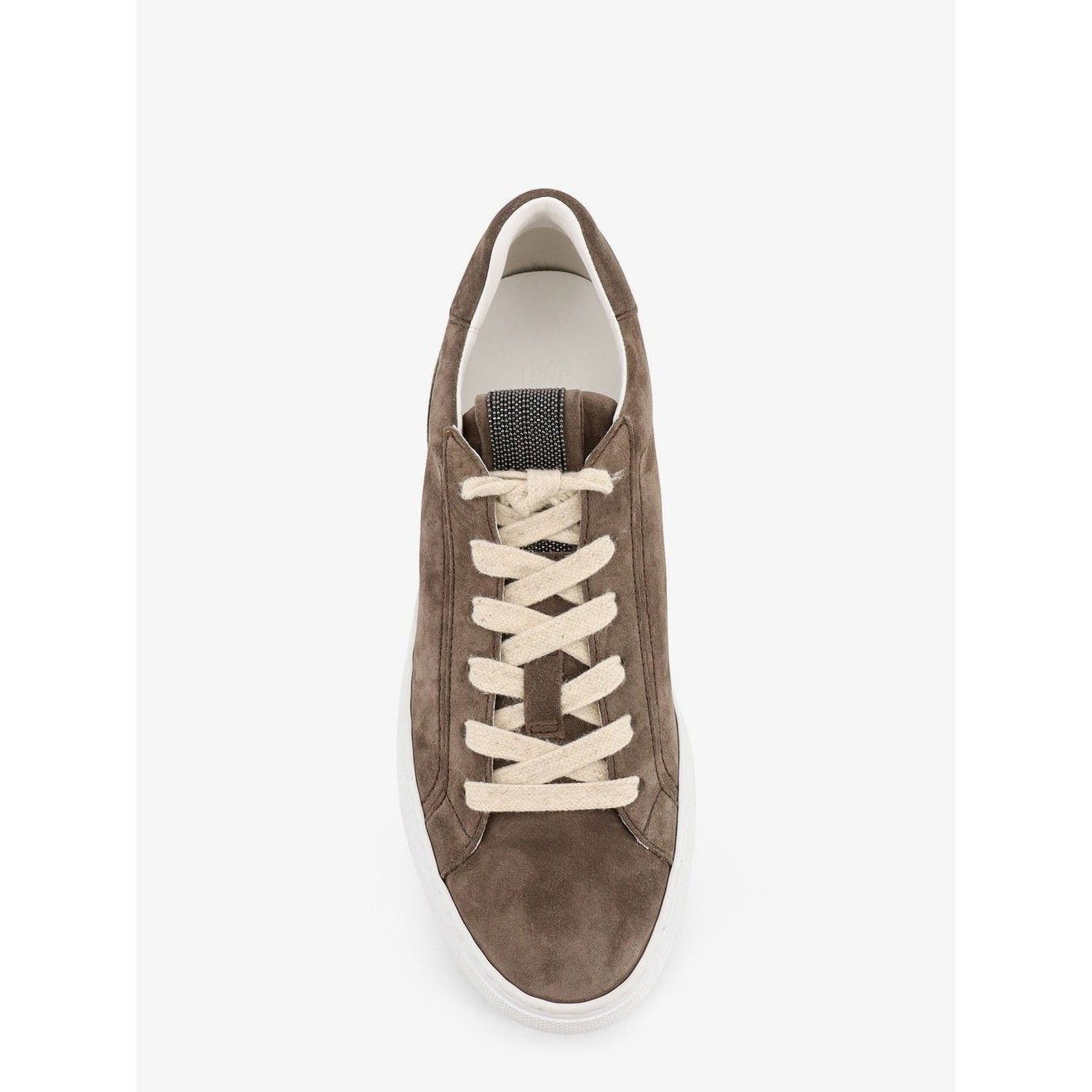 Brunello Cucinelli BRUNELLO CUCINELLI $1100 Gray Precious Loop Sneakers New & A Size US 10 / IT 40 - 5 Thumbnail