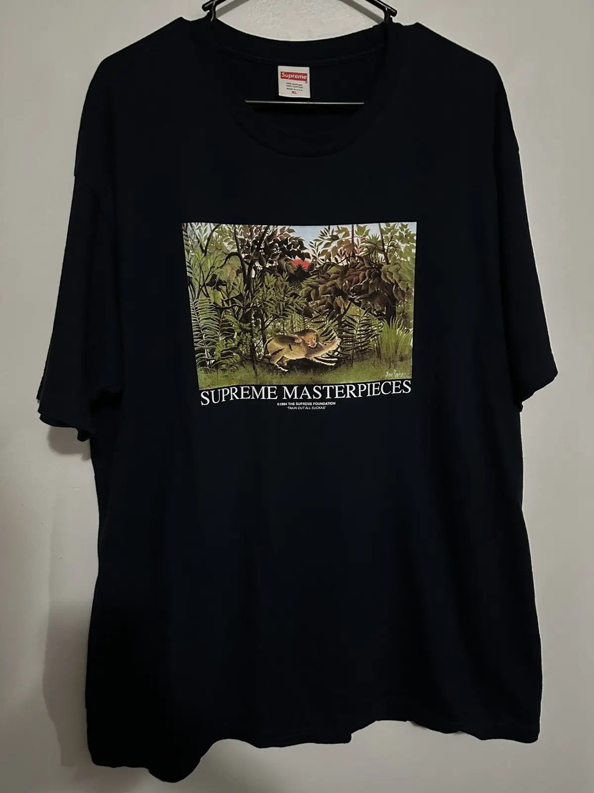 Supreme Supreme Masterpieces Tee Size US XL / EU 56 / 4 - 1 Thumbnail