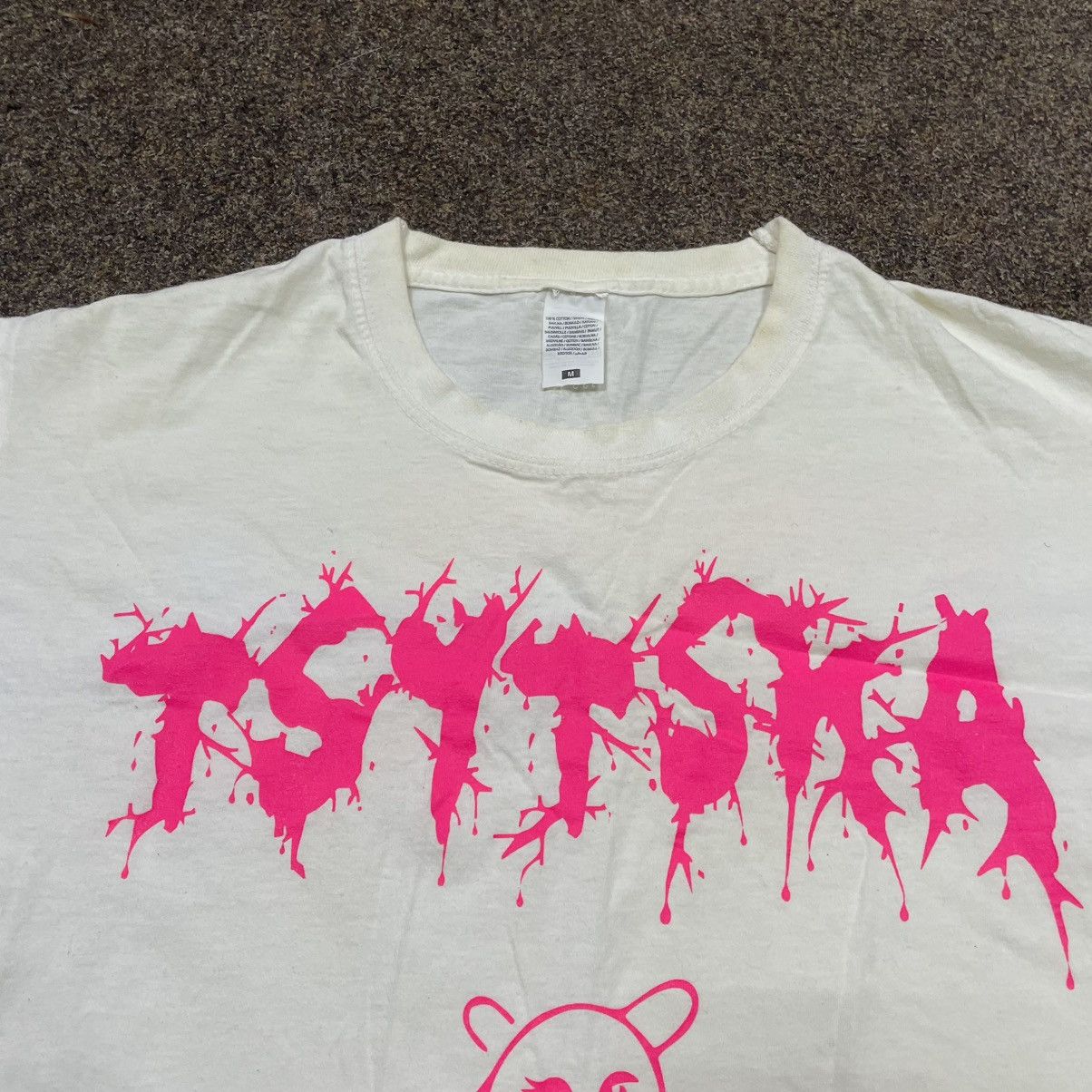 Band Tees vintage y2k Toyssta Devil rock goth vamp horror face opium Size US M / EU 48-50 / 2 - 5 Thumbnail
