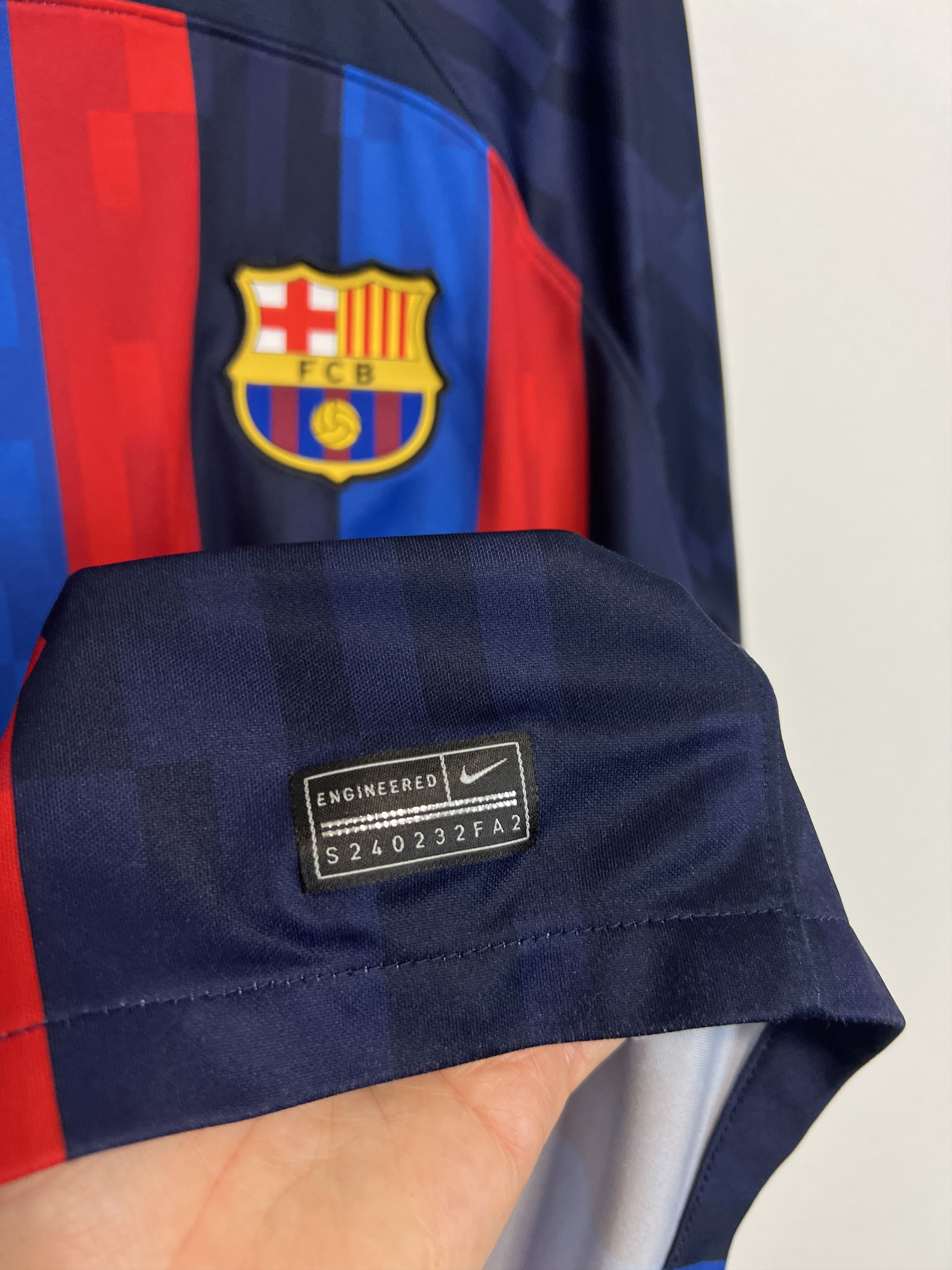 Nike Barcelona Handball Shirt Player #10 Mem Camiseta Jersey Size US XXL / EU 58 / 5 - 5 Thumbnail