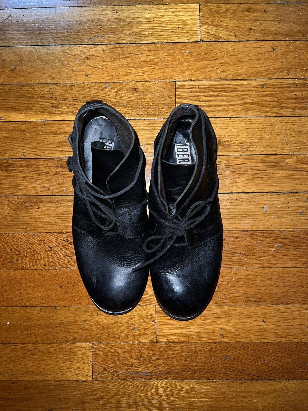 Dirk Bikkembergs Dirk Bikkemberg 90s Lace through Heel Mid Top Boot Size US 9 / EU 42 - 4 Thumbnail