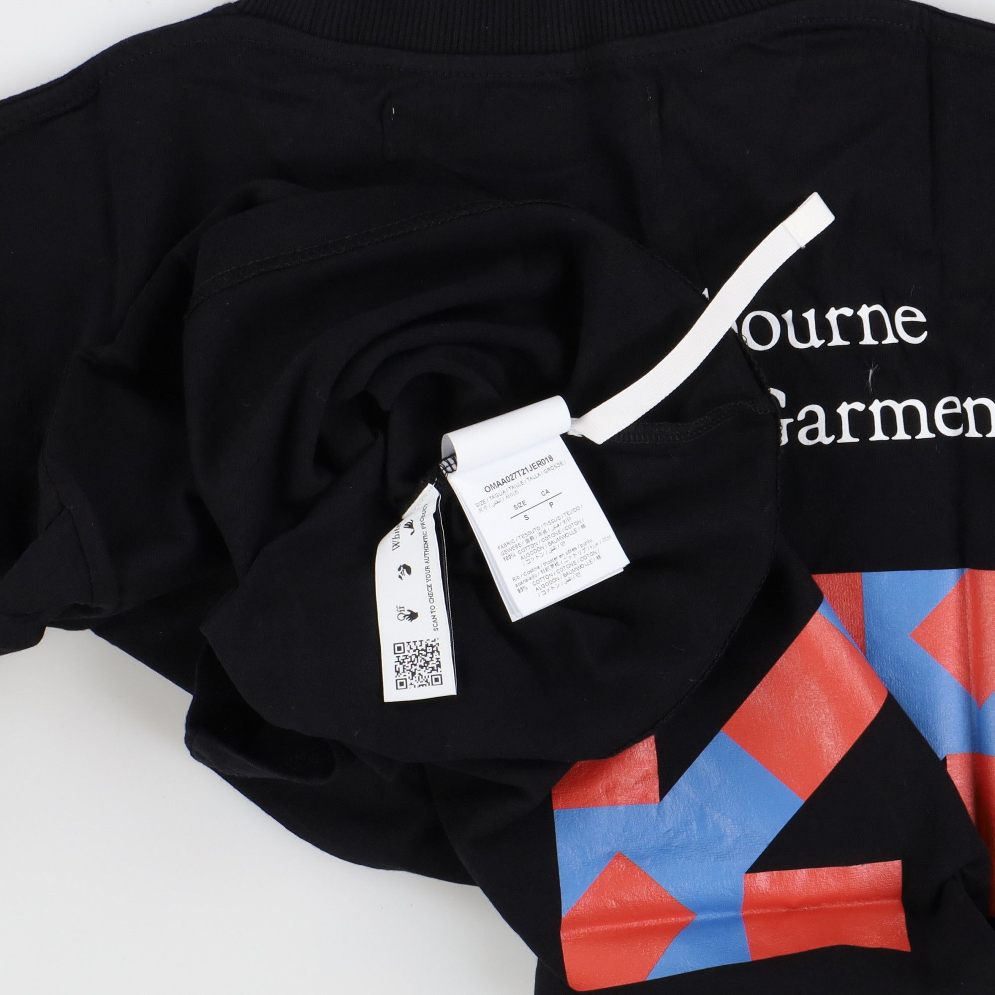 Off-White Black Melbourne Exclusive Arrows T-Shirt Size US S / EU 44-46 / 1 - 4 Thumbnail