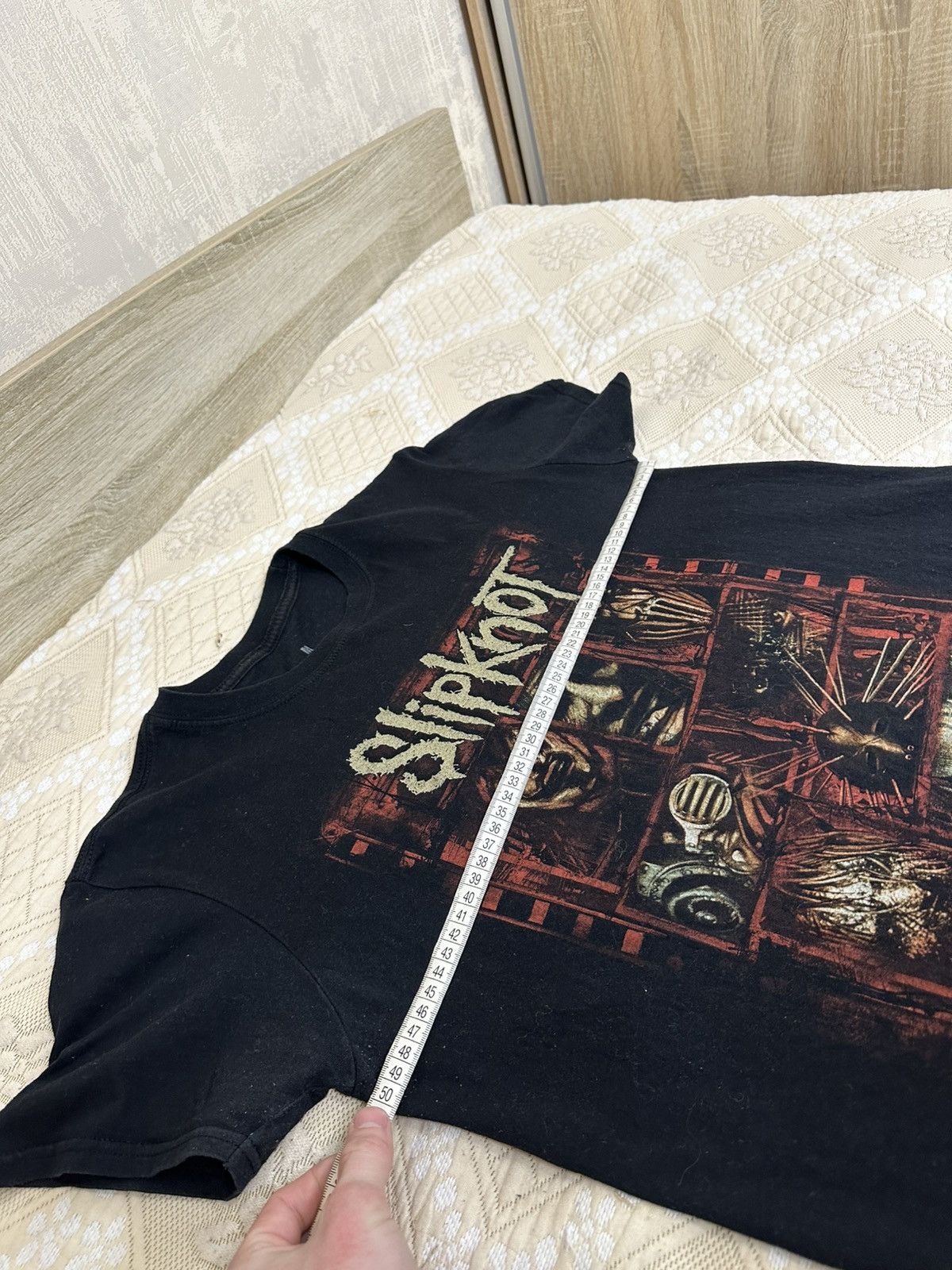 Band Tees 🔥 Vintage 2017 Slipknot Rock Band Tee Shirt Korn Tour Size US M / EU 48-50 / 2 - 7 Thumbnail