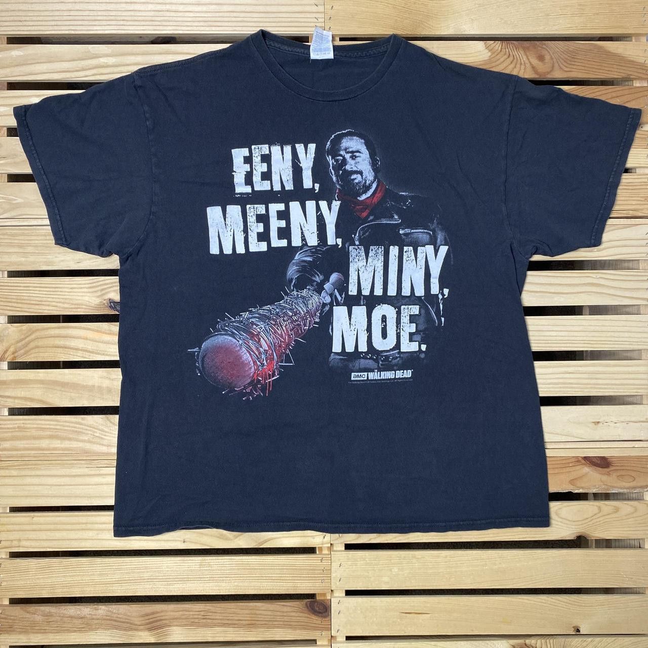 Delta The Walking Dead Negan 2016 Black TV Show Promo Tee Size XL Size US XL / EU 56 / 4 - 1 Thumbnail