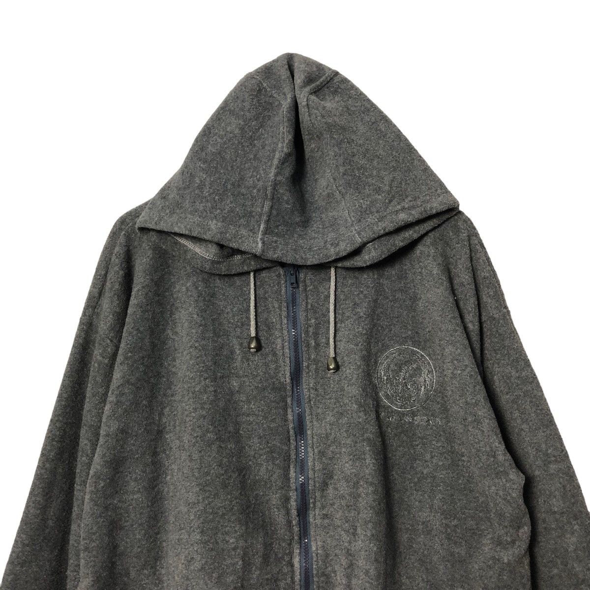 Japanese Brand Vintage Dragon Optical Big Logo Zipper Ups Hoodie Jacket Size US XXL / EU 58 / 5 - 5 Thumbnail