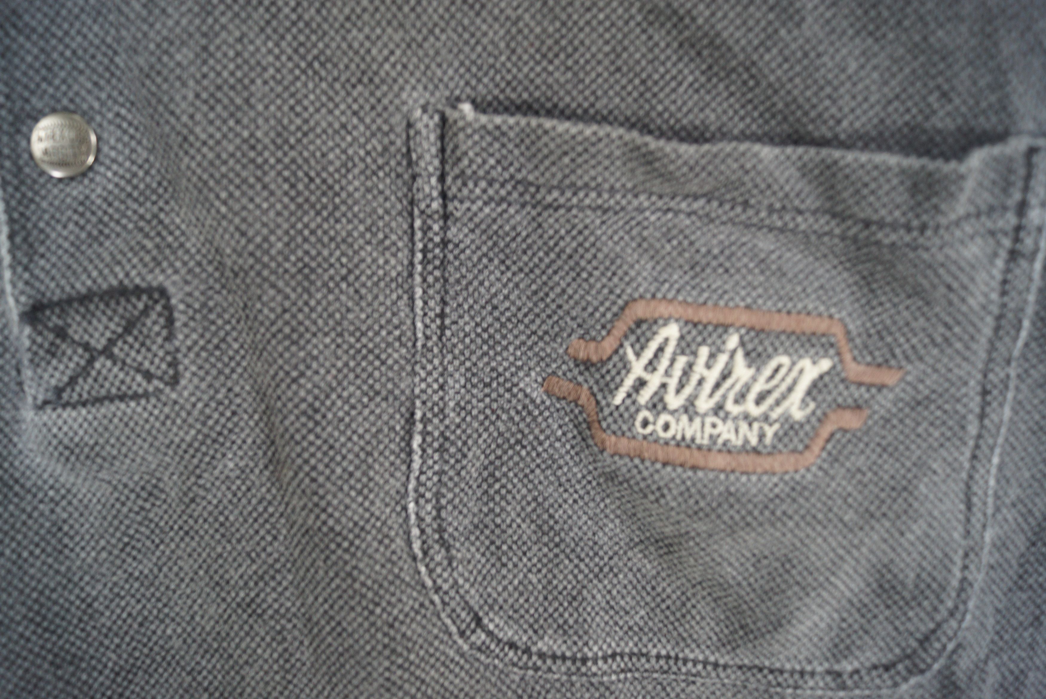 Avirex Avirex Long Sleeve Half Button Small Spellout Size US M / EU 48-50 / 2 - 2 Thumbnail
