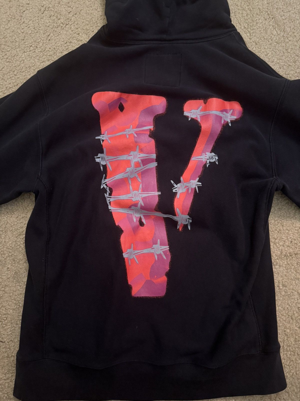Vlone Fragment Staple Hoodie (Blue & White) | SHOP NOW