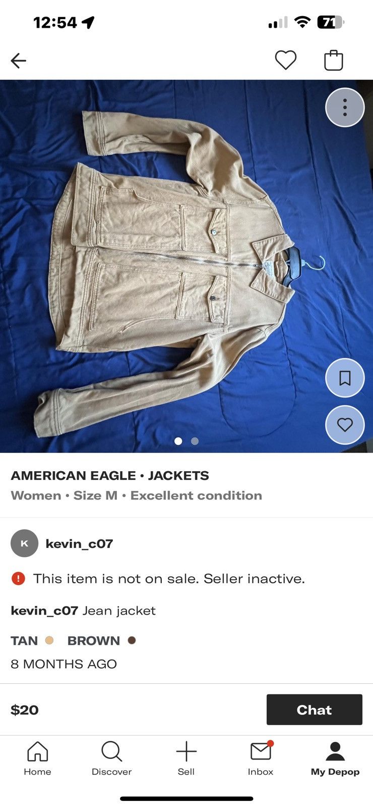 American Eagle Outfitters Beige american eagle jacket Size US M / EU 48-50 / 2 - 1 Preview