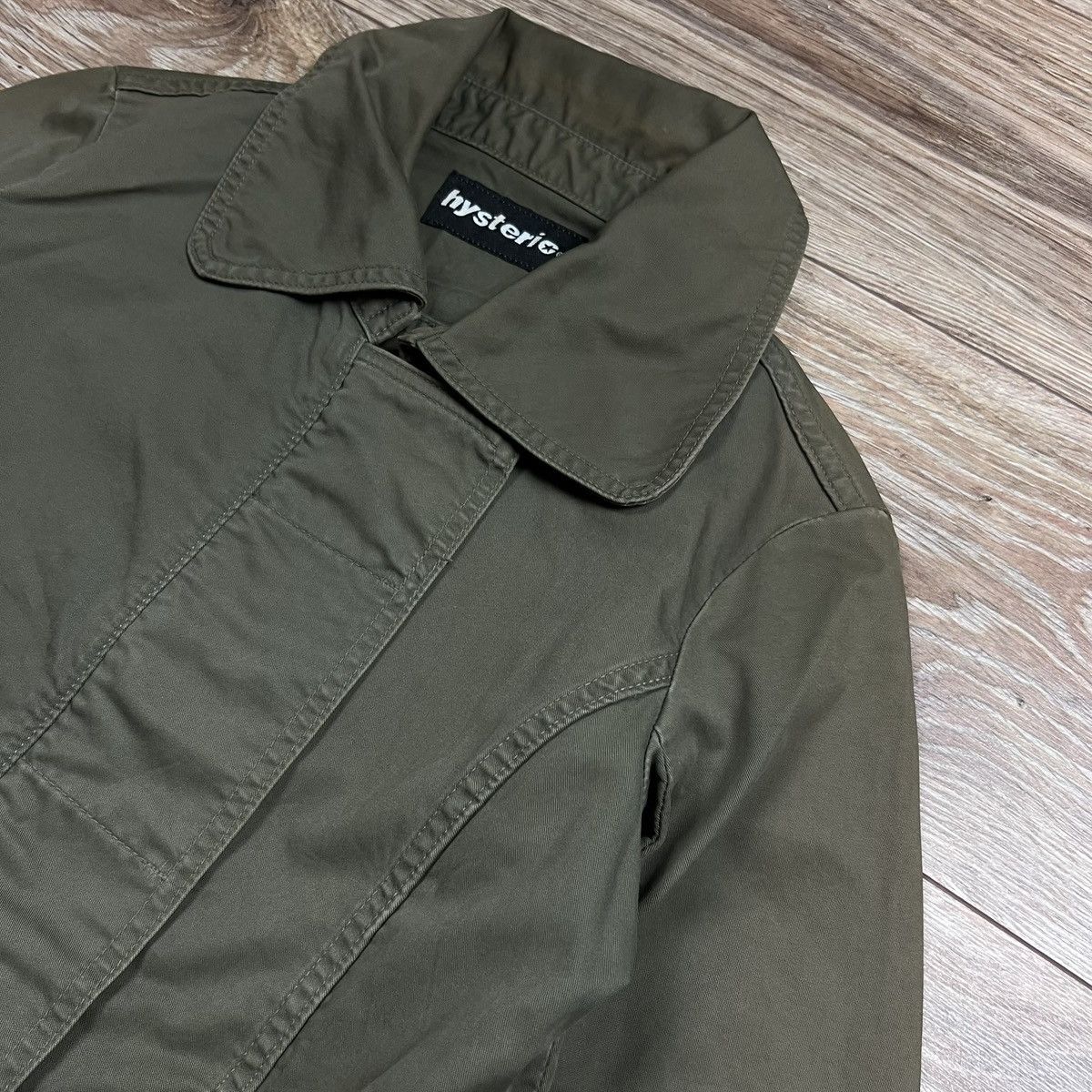 Hysteric Glamour 00s Hysteric Glamour Vintage Avant Garde Faded Retro Coat Size S / US 4 / IT 40 - 6 Thumbnail