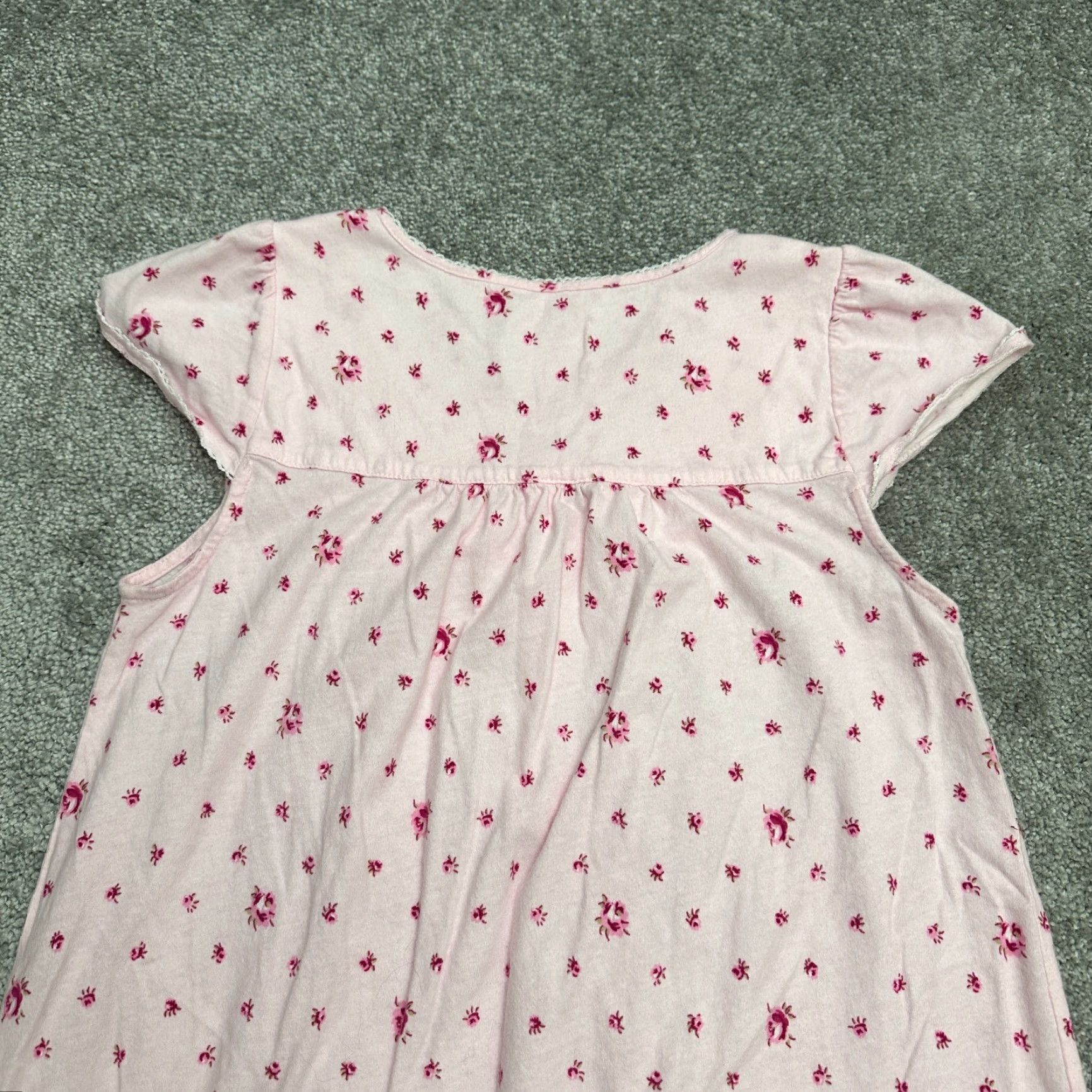 Charter Club Charter Club Intimates Sleepwear Dress Womens Small Pink Floral Lace Nightgown Size S / US 4 / IT 40 - 4 Thumbnail