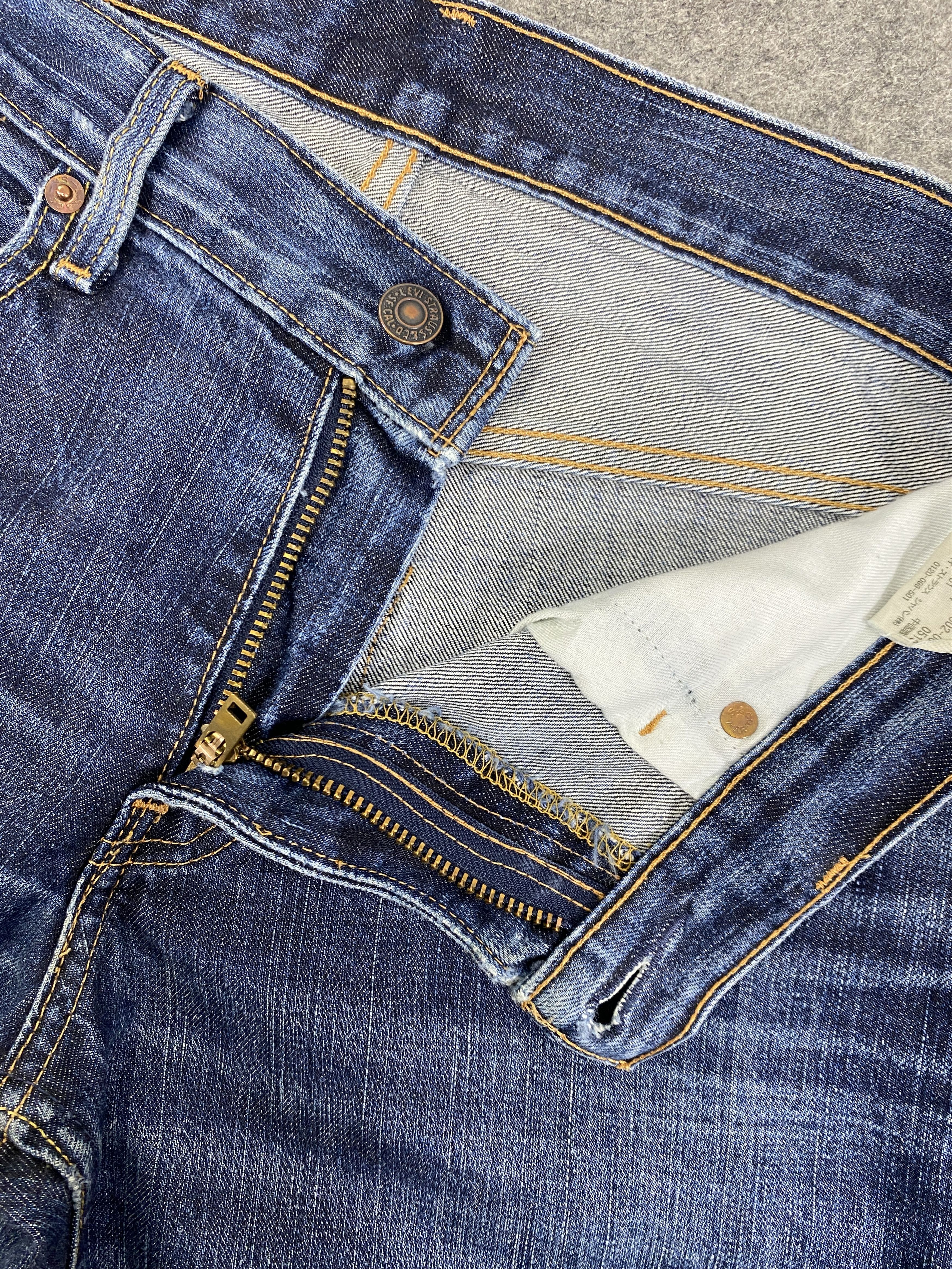 Levi's Faded Blue Vintage Levi's 502 Denim Jeans 32x31 - JN3370 Size US 32 / EU 48 - 6 Thumbnail