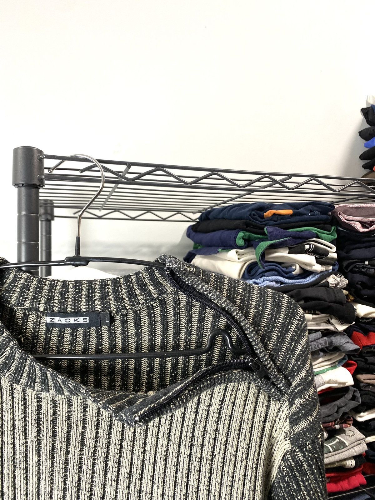 Vintage Y2K Vintage Striped Diesel Style Japanese Knit Sweater Size US L / EU 52-54 / 3 - 7 Thumbnail