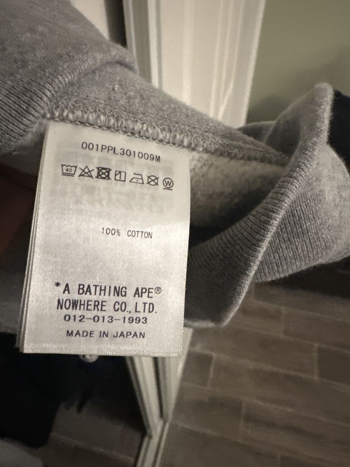 Bape Bape Grey Shark Hoodie Size US XXL / EU 58 / 5 - 7 Thumbnail
