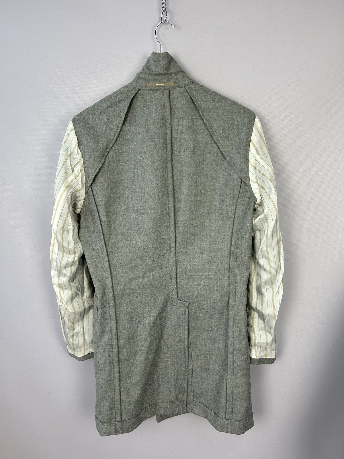 Designer × Paoloni Paoloni Quarantotto Double Breasted Wool Unlined Blazer EU46 Size 36R - 21 Thumbnail