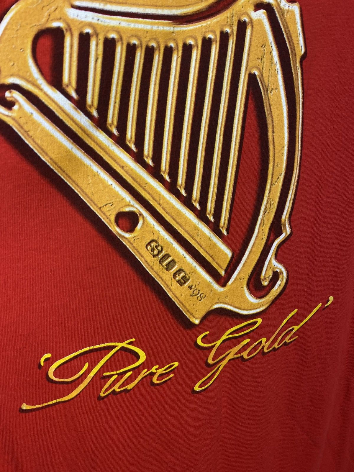 Band Tees 🪉Vintage 90s T-Shirt Stiff Little Fingers Pure Gold VTG Tee🪉 Size US L / EU 52-54 / 3 - 5 Thumbnail