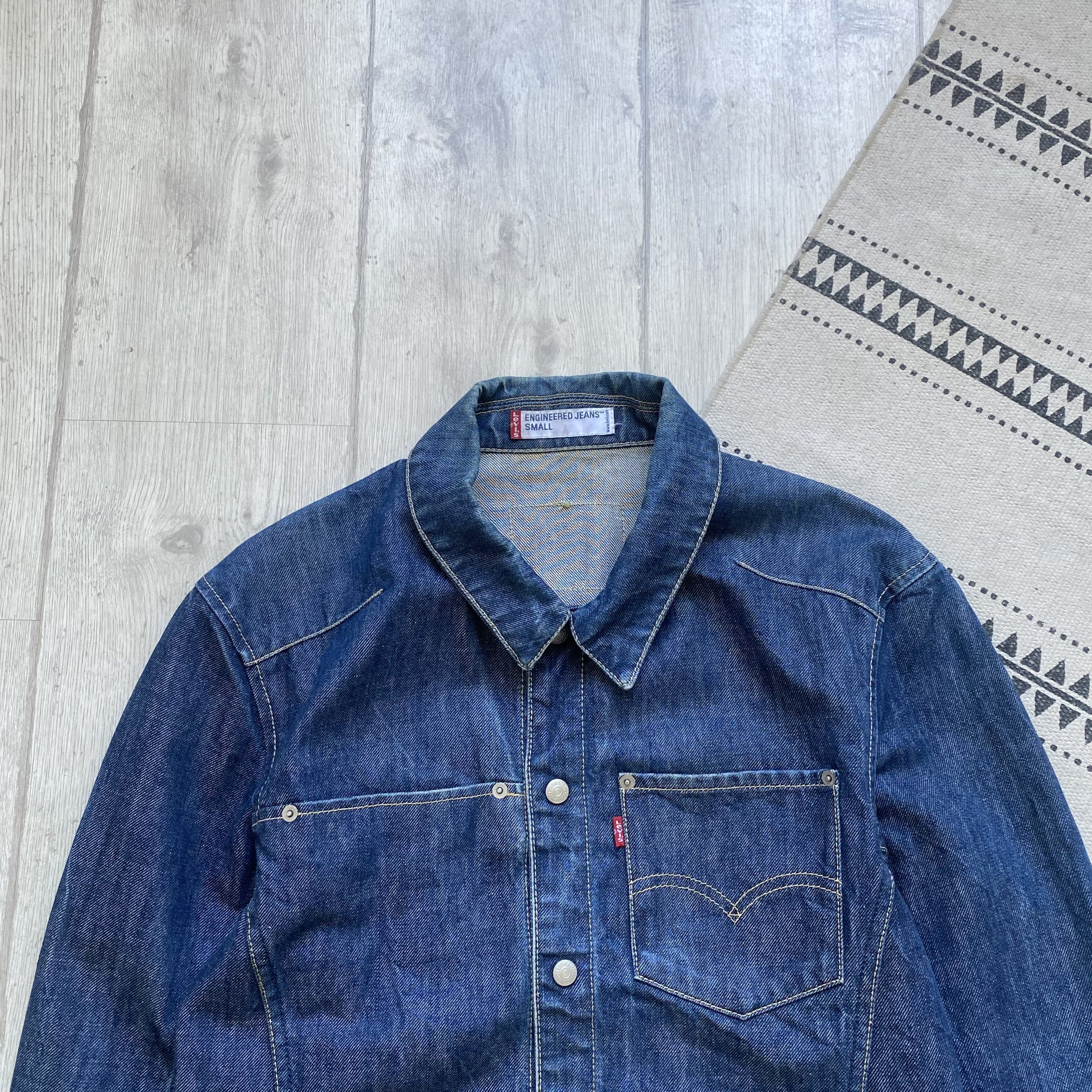 Levi's Vintage Clothing Vintage Engineered Levis denim jacket Y2K Size US S / EU 44-46 / 1 - 2 Thumbnail