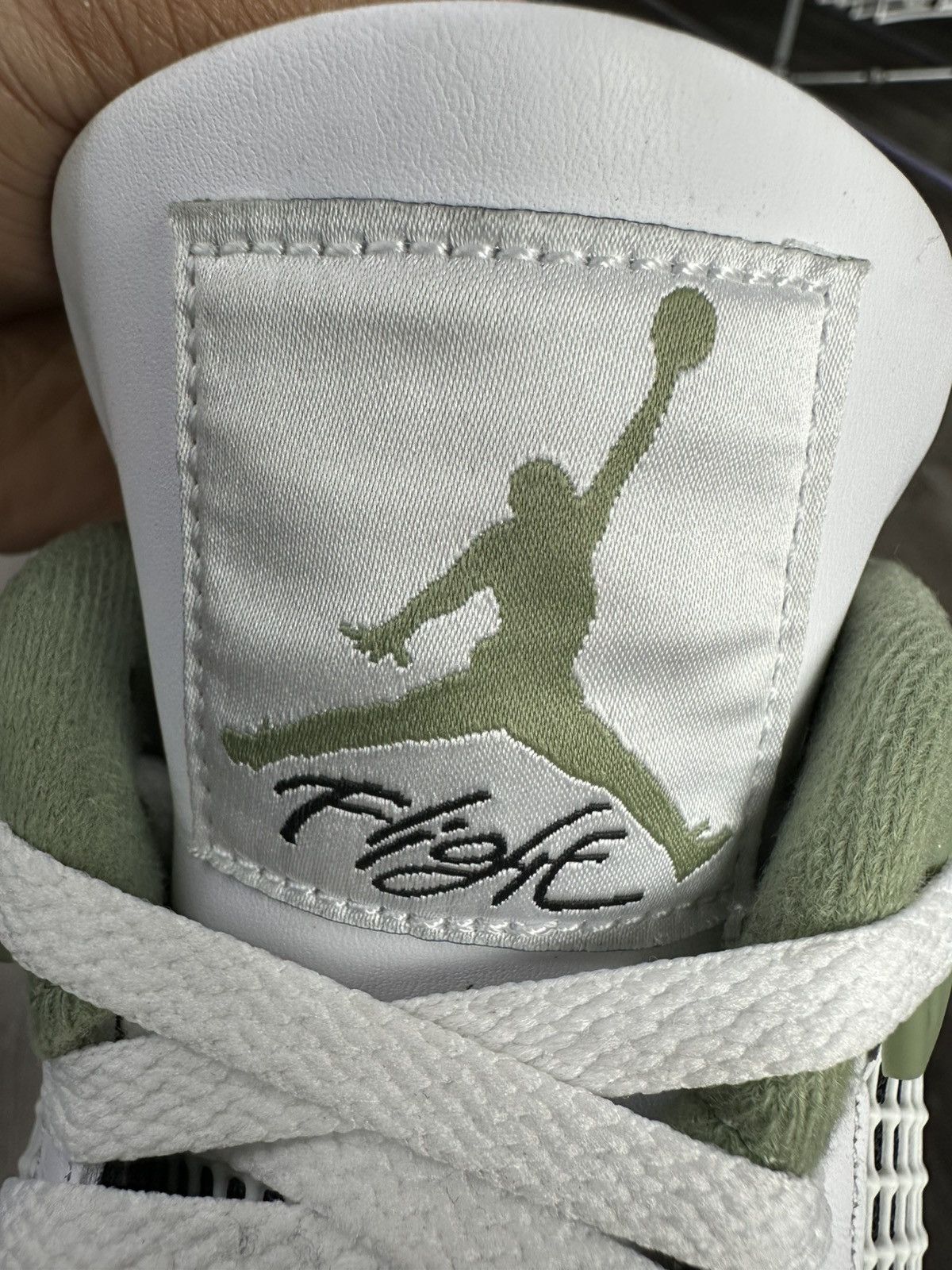 Jordan Brand Air Jordan 4 Retro “Seafoam” (WMNS) **PRE-OWNED** Size US 11.5 / IT 41.5 - 6 Thumbnail