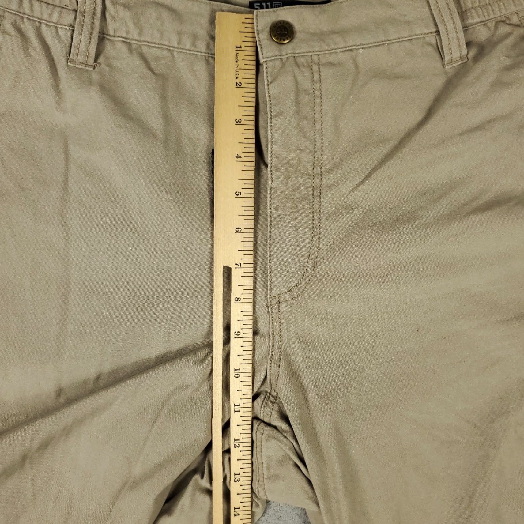 Vintage 5.11 Tactical Pants Mens 36x36 Beige Cargo Pocket Straight Regular 5.11 Taclite Pro Vintage No N/A Size US 36 / EU 52 - 4 Thumbnail