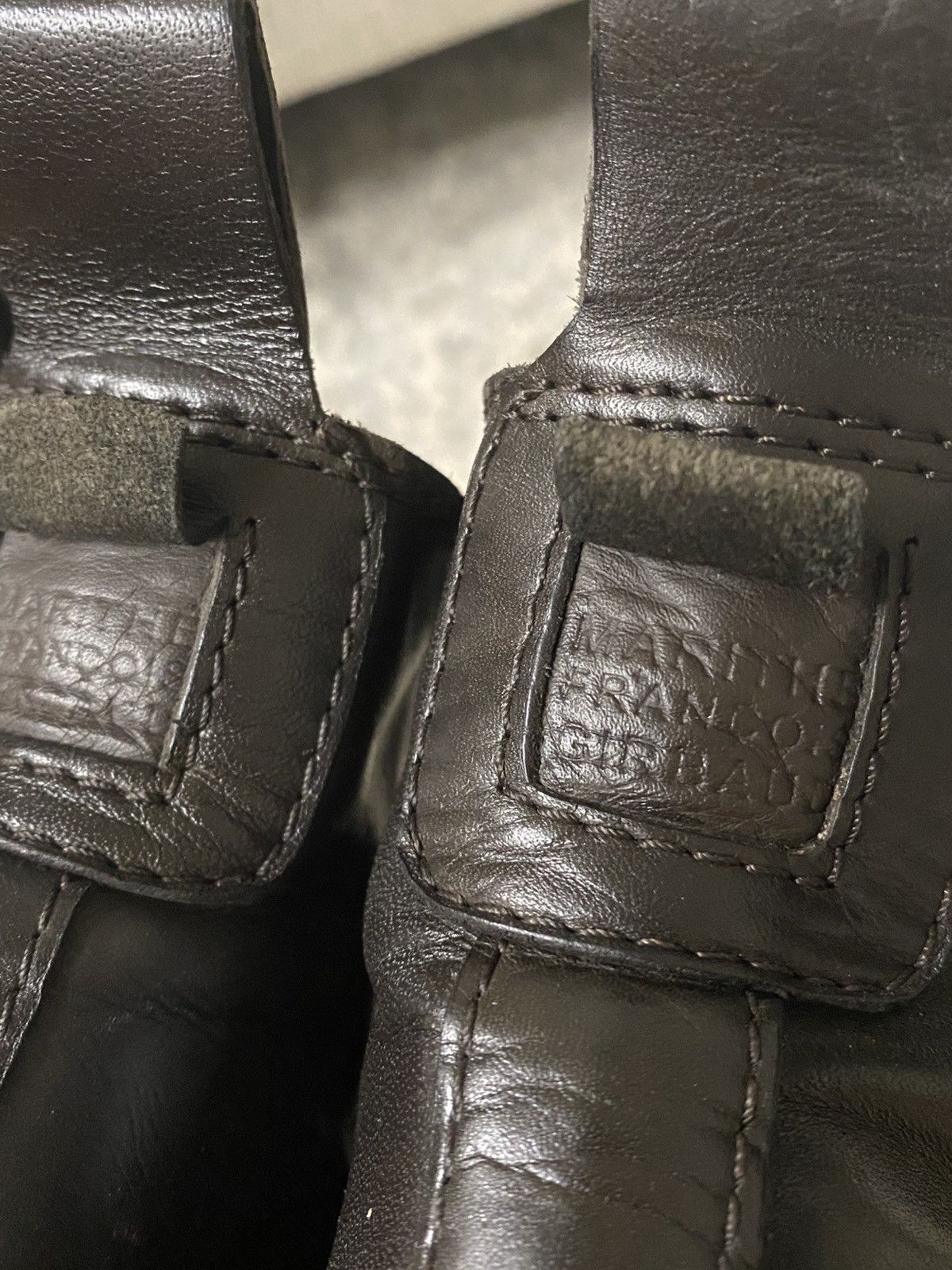 MFG - Side Zip Leather Ankle Boots