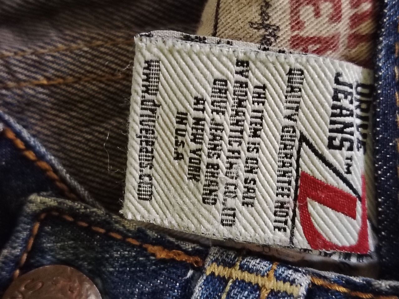 Other Drive Jeans Vintage Flared Denim Rare Distressed Embroidery Size US 28 / EU 44 - 7 Thumbnail
