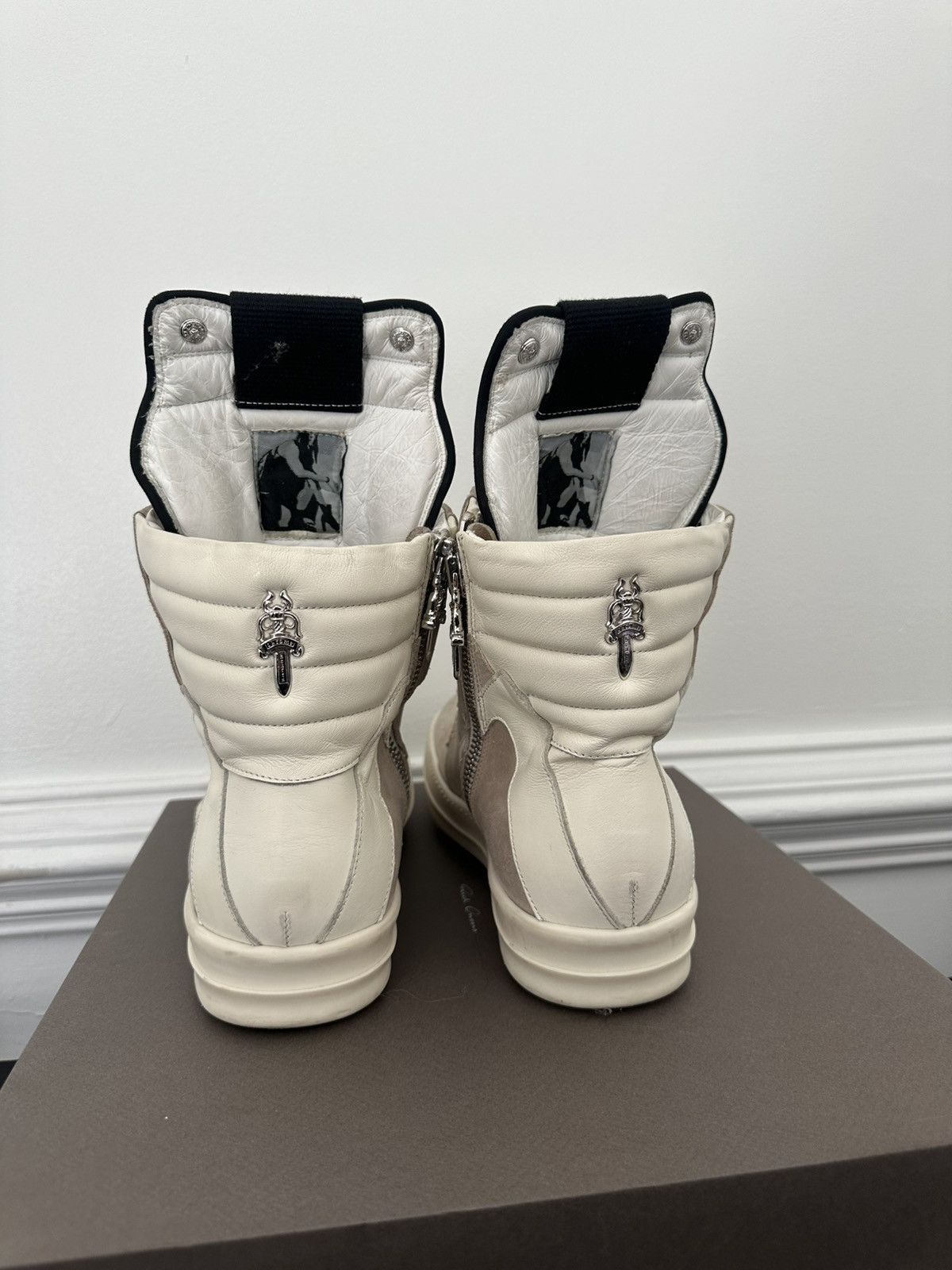 Chrome Hearts × Rick Owens Chrome Hearts Geobaskets Size US 10 / EU 43 - 9 Thumbnail