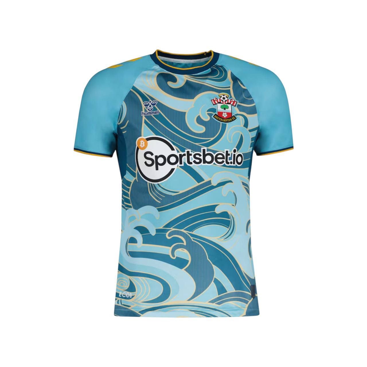 Hummel 2023 SOUTHAMPTON FC AWAY SOCCER JERSEY FOOTBALL SHIRT HUMMEL Size US XXL / EU 58 / 5 - 1 Thumbnail