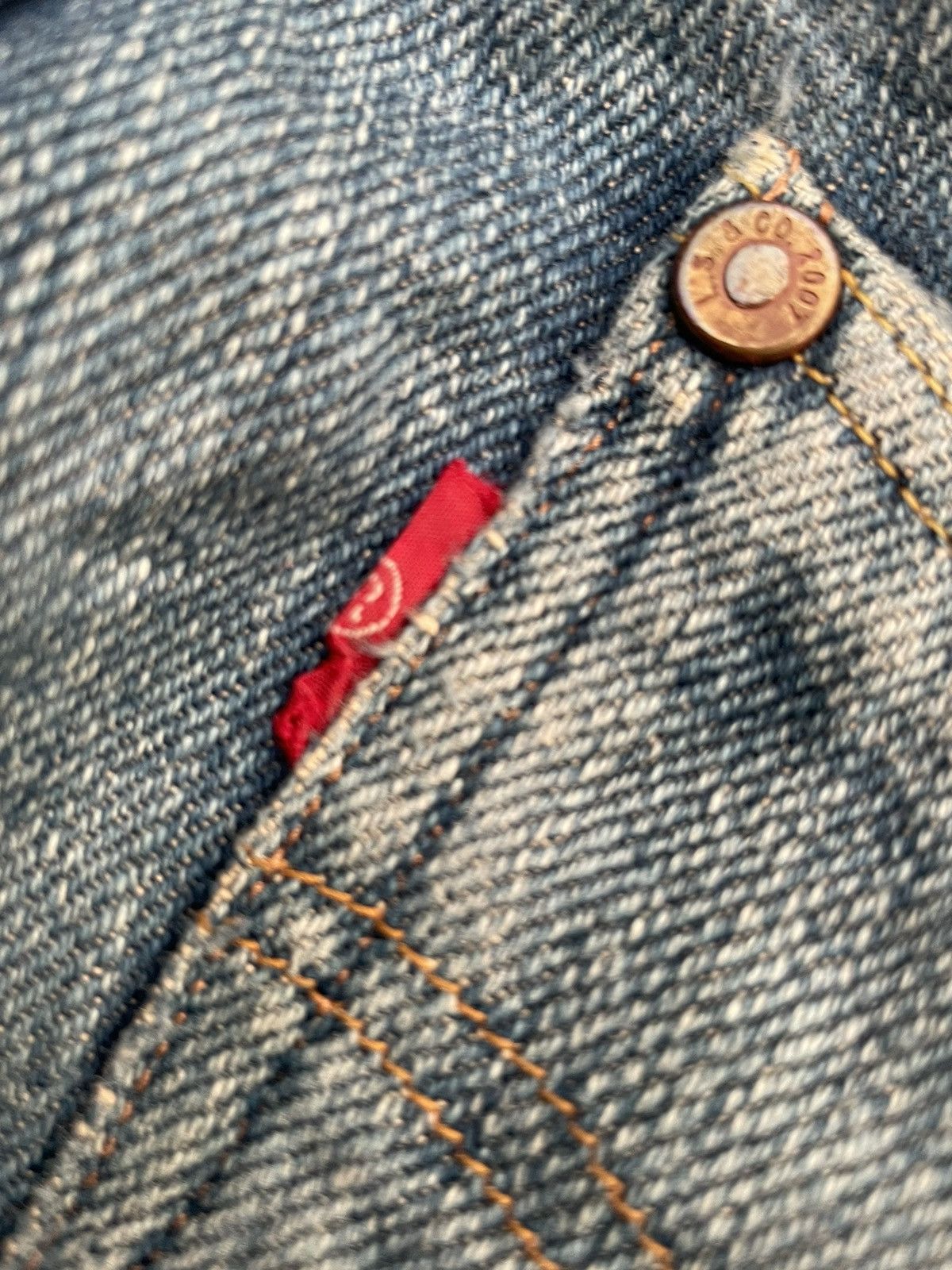 Levi's Vintage Levis Red 2007 Selvedge Denim Size US 32 / EU 48 - 20 Thumbnail