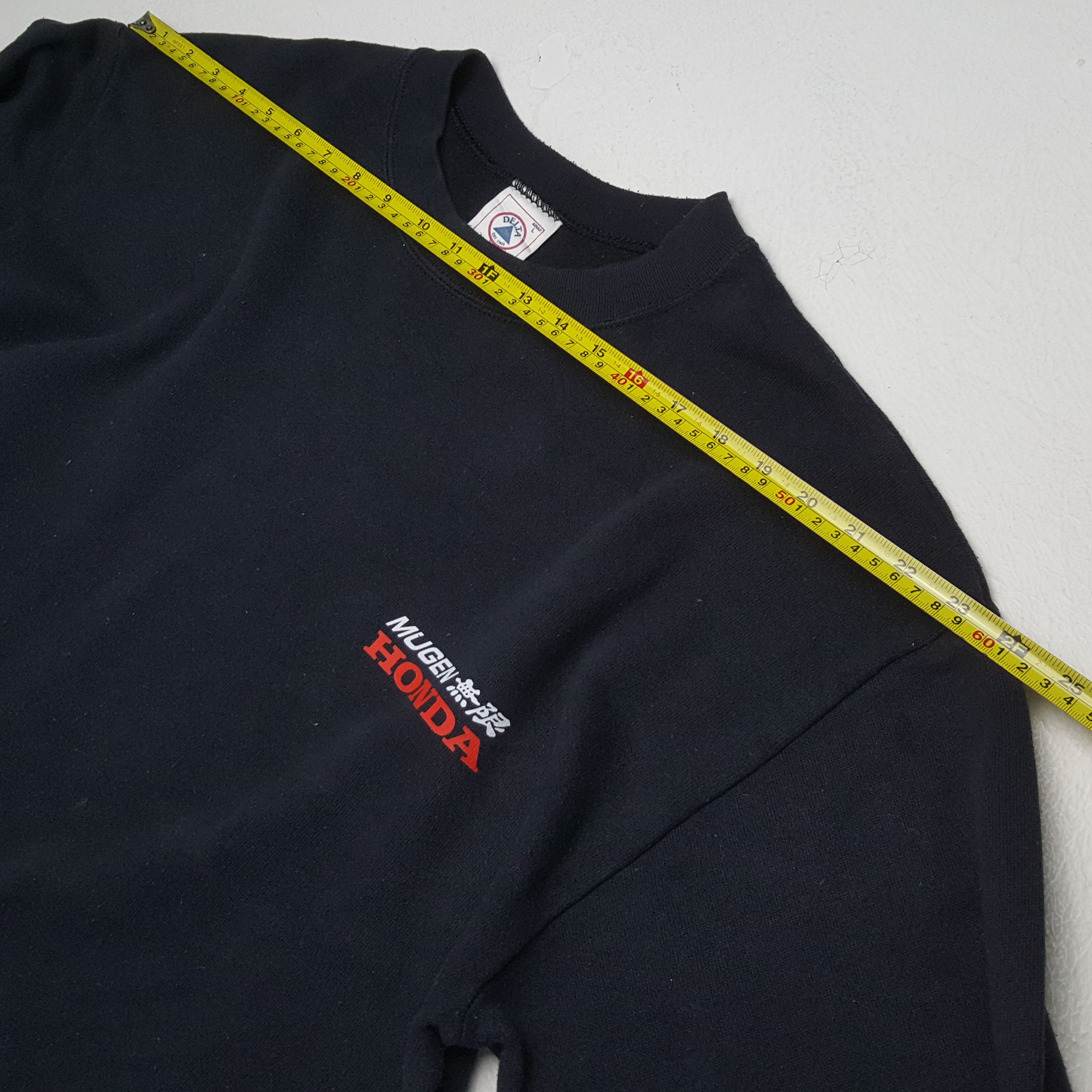 Japanese Brand × Vintage MUGEN HONDA Japanese Motorsports Custom Art Sweatshirt Size US L / EU 52-54 / 3 - 5 Thumbnail