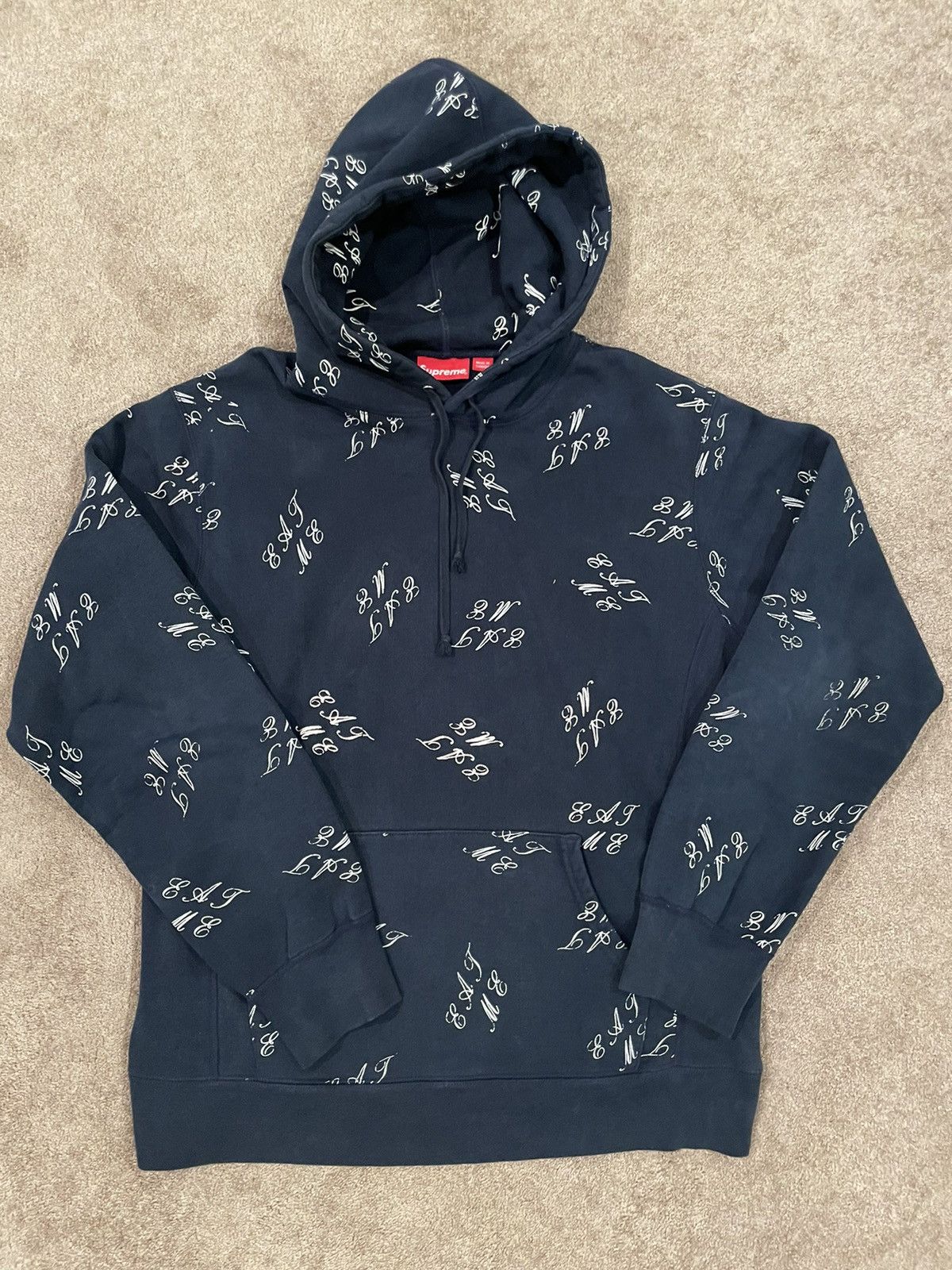 Supreme eat 2025 me hoodie