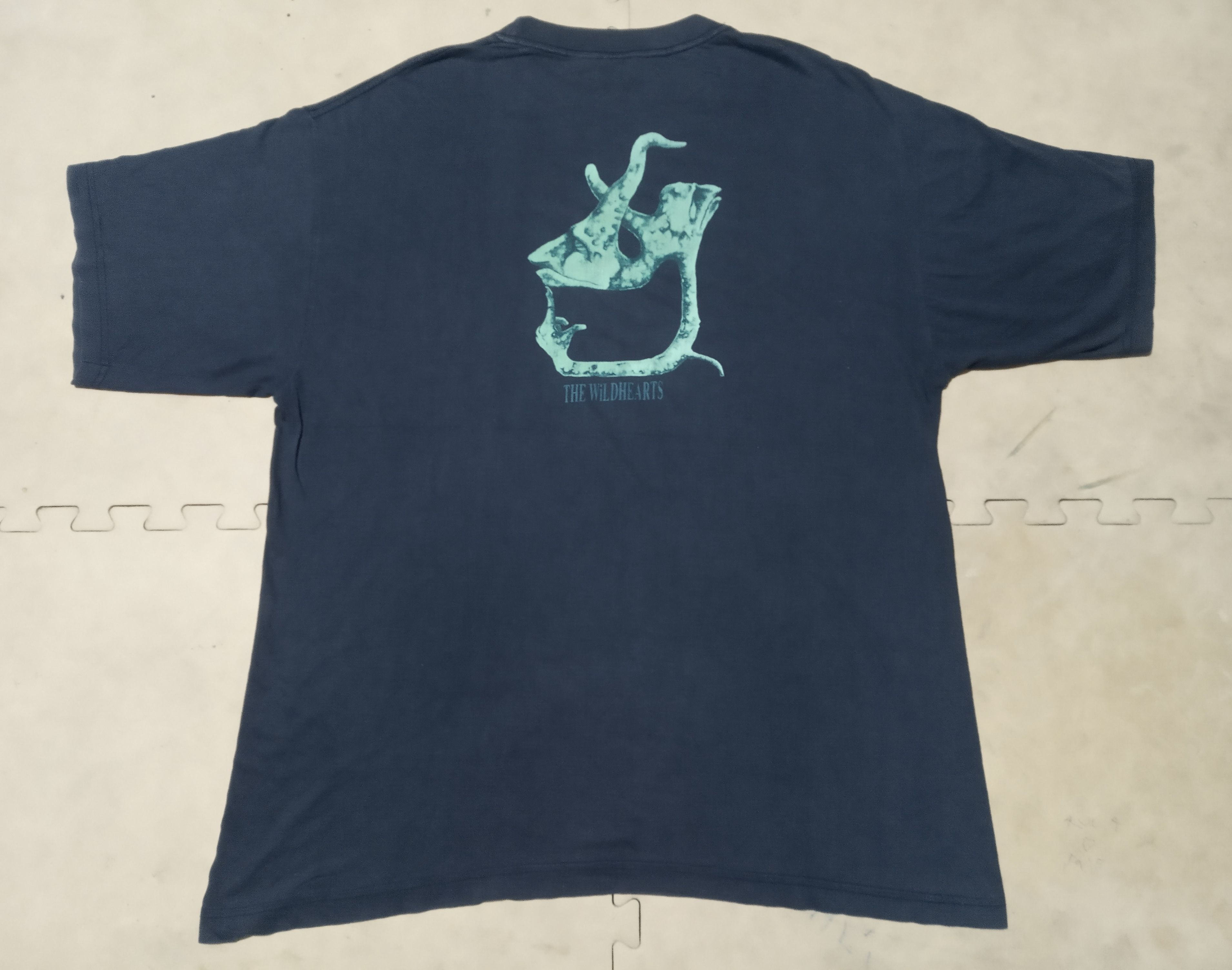 WILD HEARTS 90sヴィンテージtシャツ Vintage 90s The Wildhearts Rock Band Tee Rare T Shirt Size