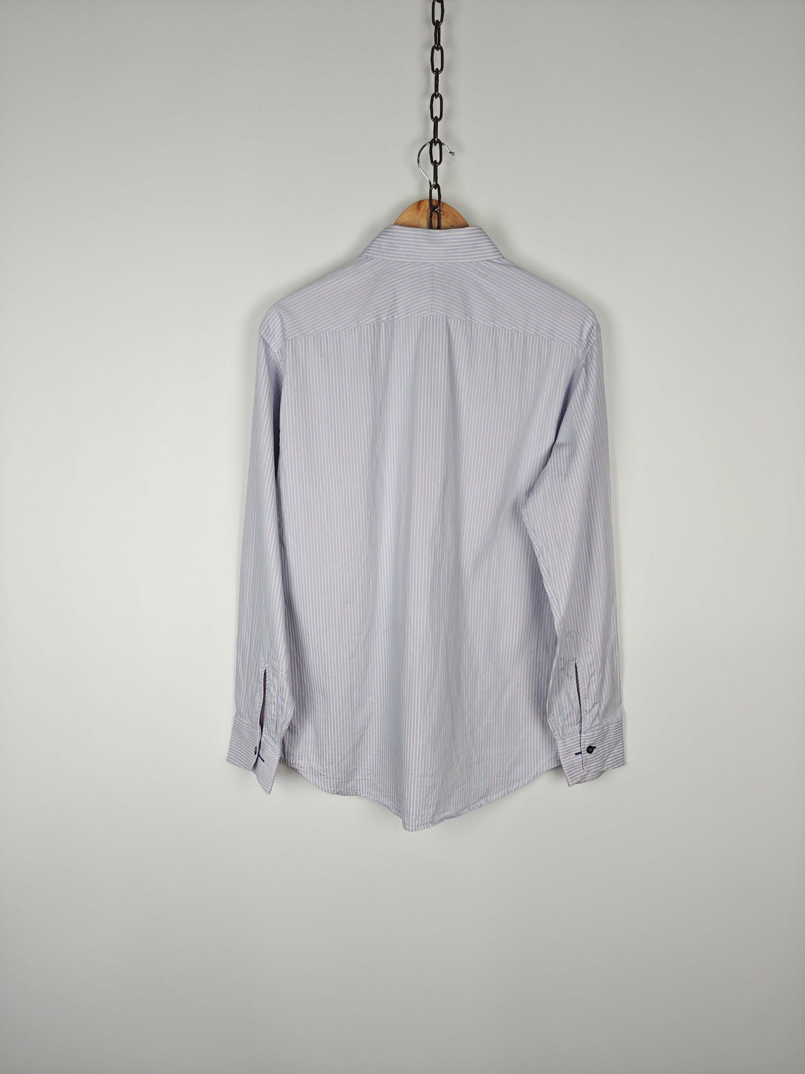 Paul Smith Paul Smith Italy Shirt Collared Striped size 16/41 (L) Size US L / EU 52-54 / 3 - 7 Thumbnail