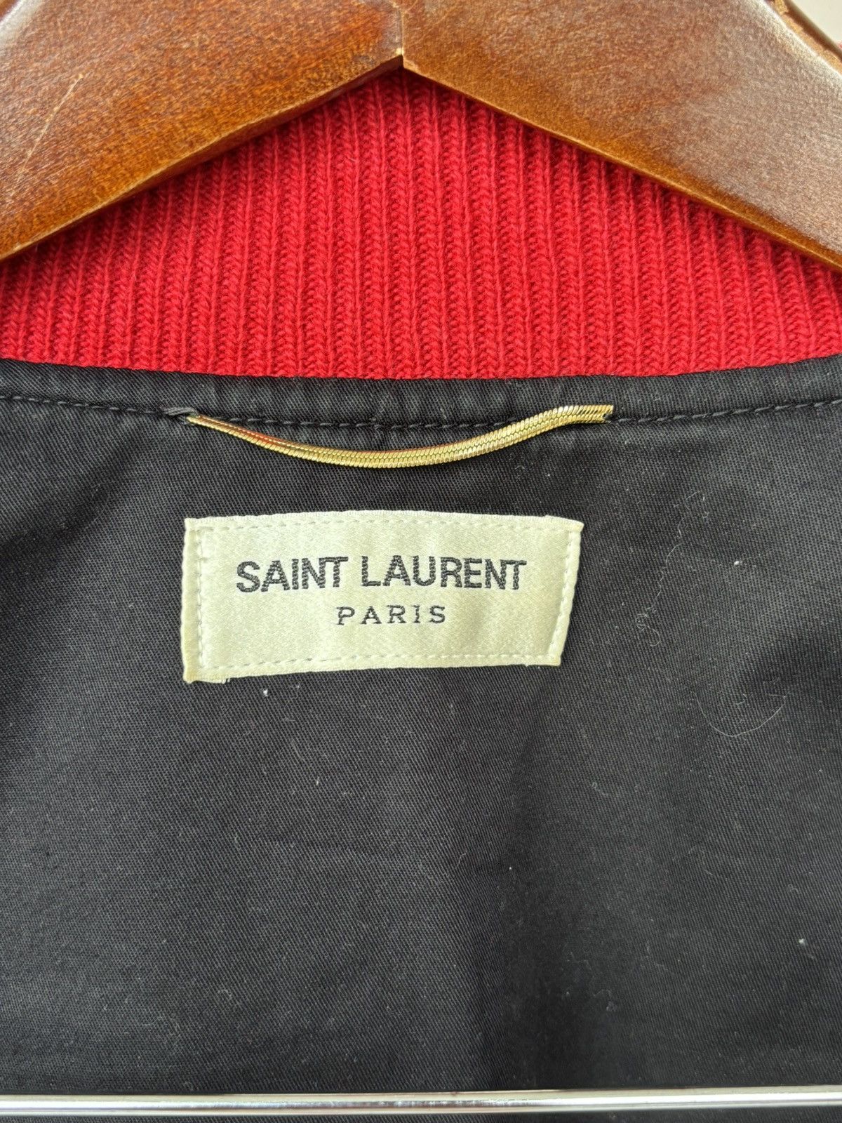 Saint Laurent Paris Saint Laurent Betty Embroidered Denim Jacket Size XS / US 0-2 / IT 36-38 - 12 Thumbnail