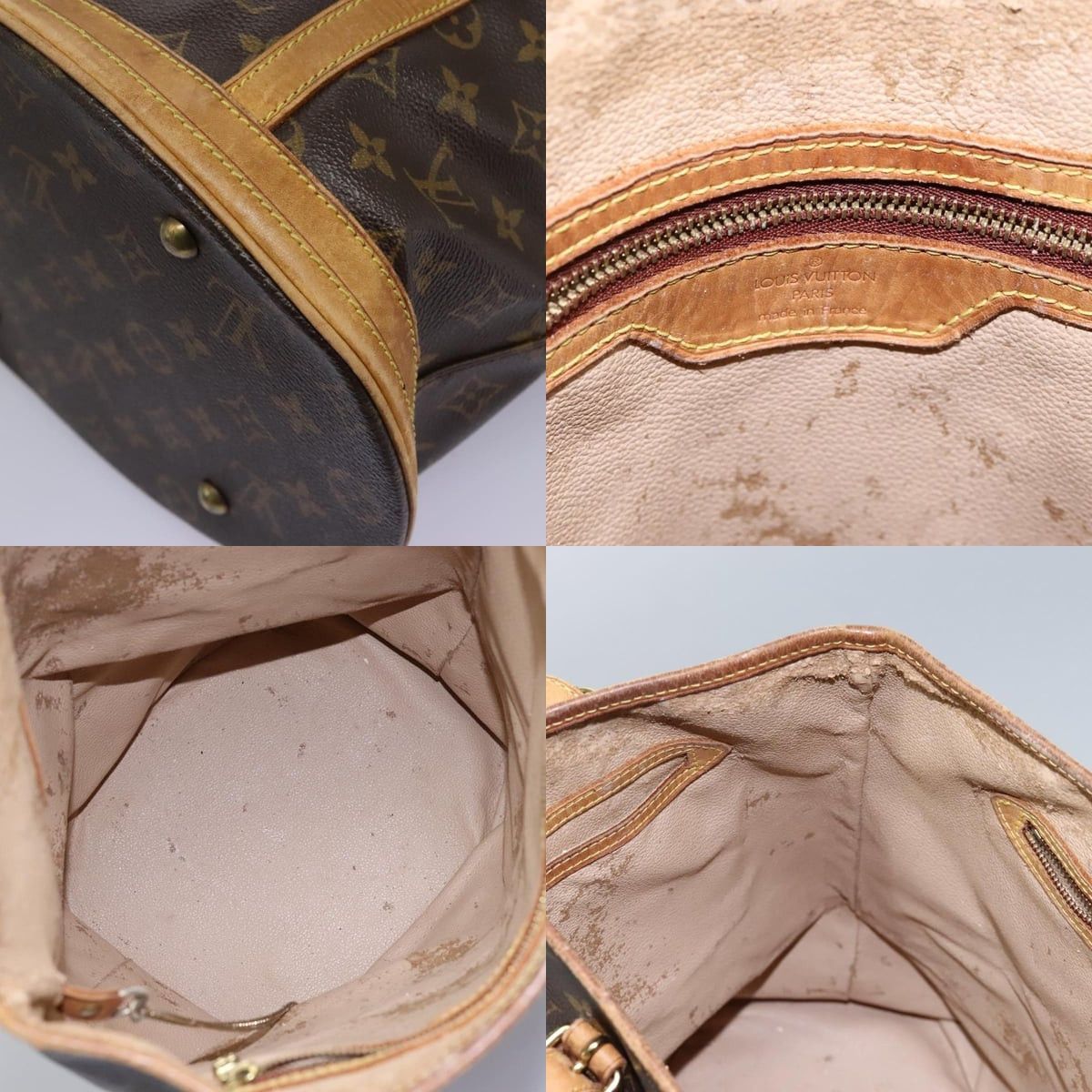 Louis Vuitton LOUIS VUITTON Monogram Bucket GM Shoulder Bag M42236 Size ONE SIZE - 11 Thumbnail