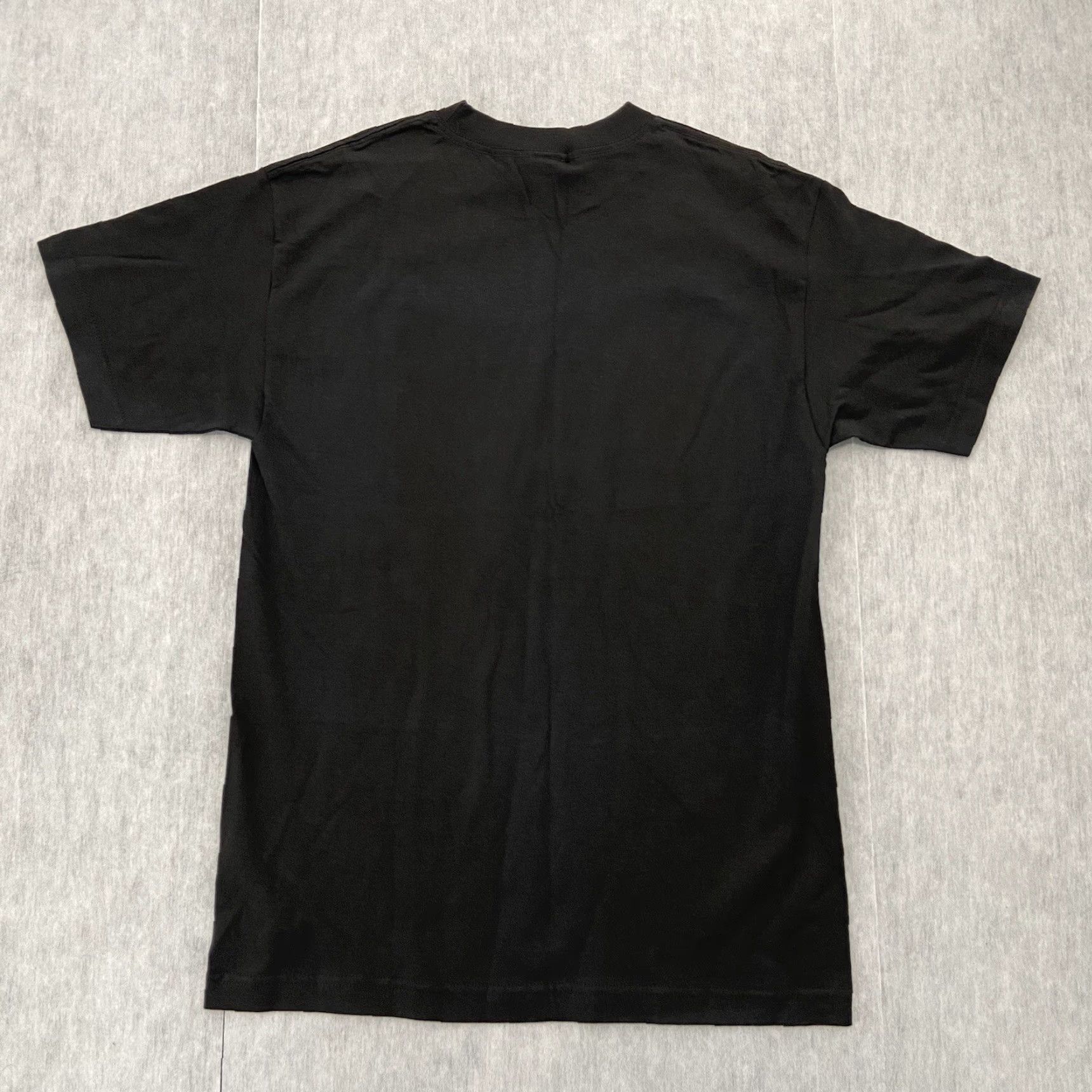 Vintage VINTAGE Alstyle Apparel & Activewear T-Shirt Pilot Flying Radar Graphic Adult Medium Black 00s Y2K Mens M Size US M / EU 48-50 / 2 - 2 Thumbnail